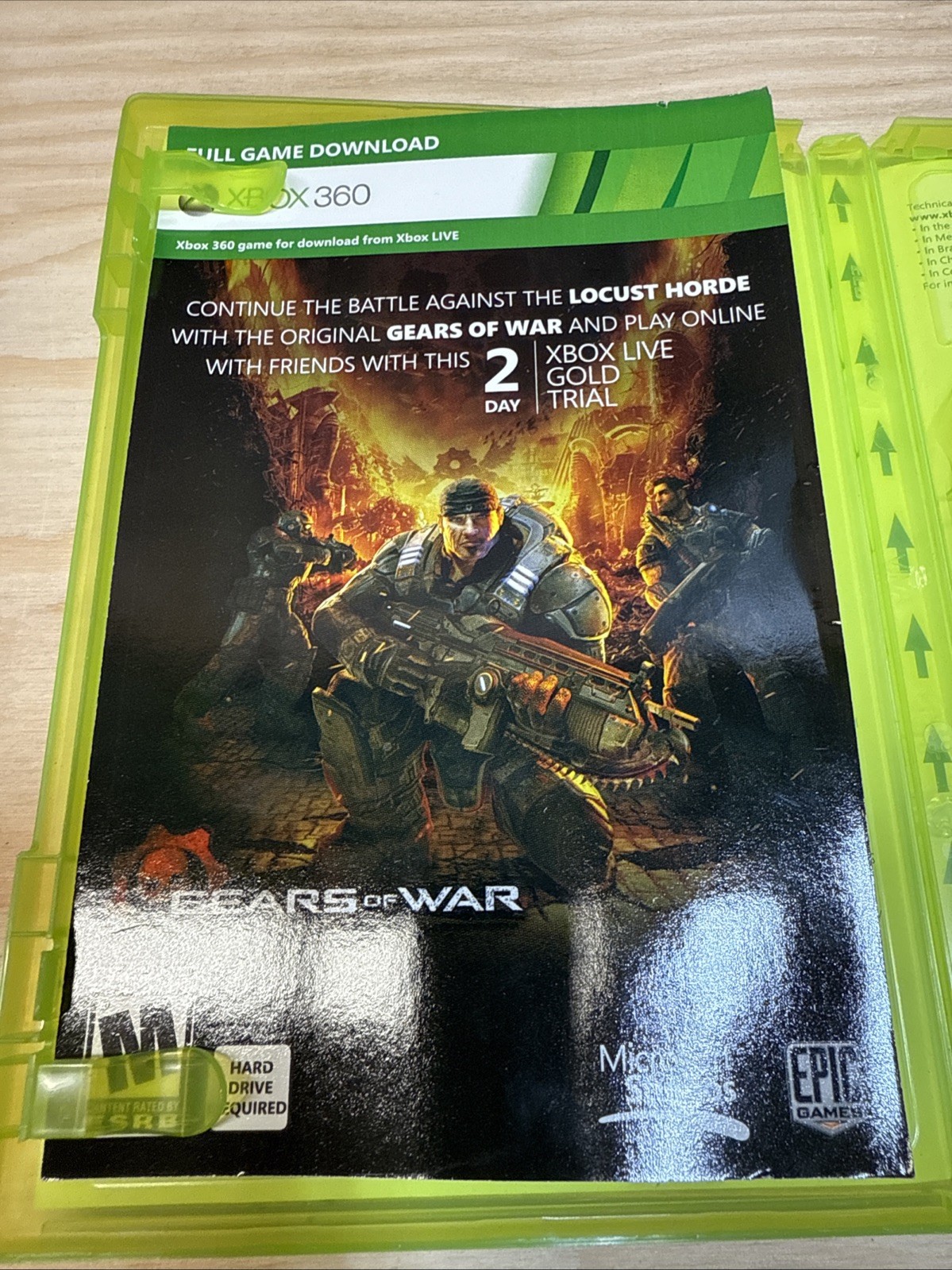Gears of War: Judgment (Microsoft Xbox 360, 2013) CIB Verified Working Fast Ship