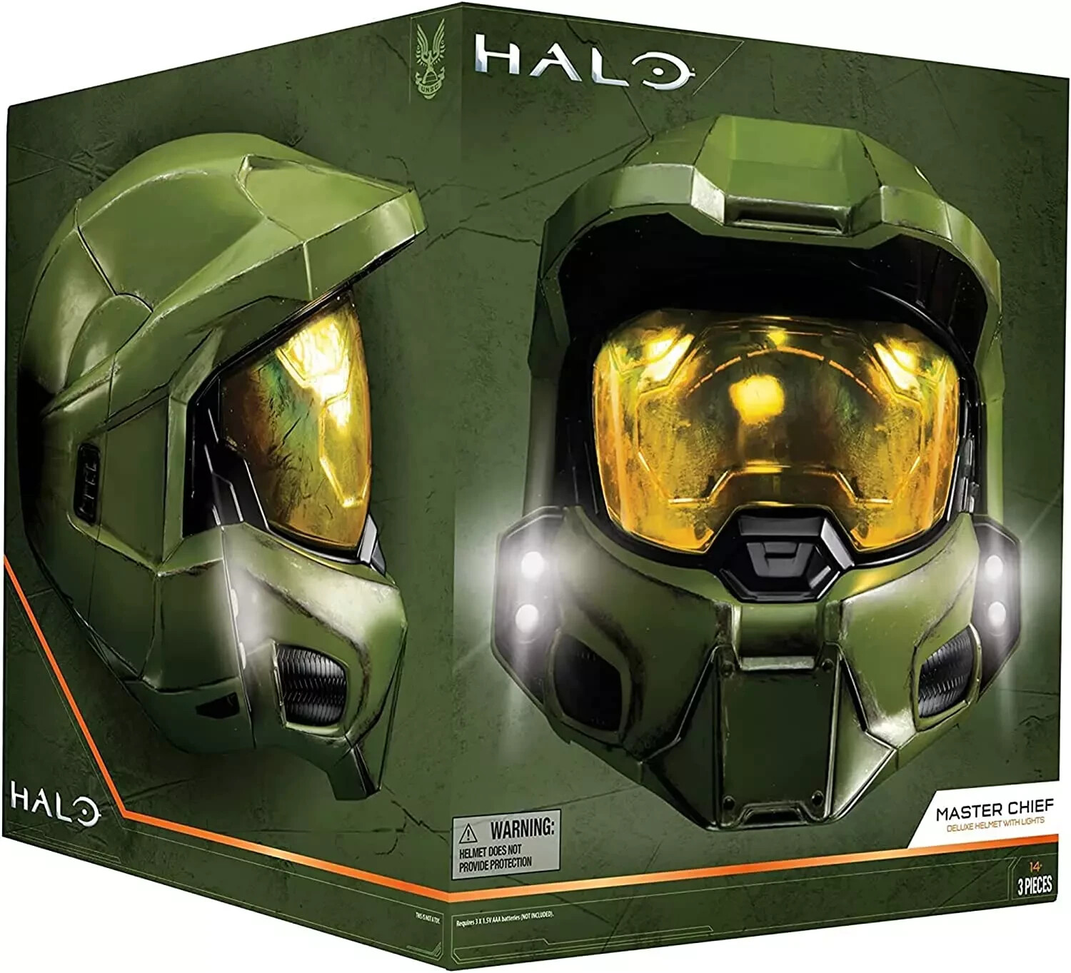 Halo Master Chief Deluxe Helmet with Stand – LED Light | free shipping