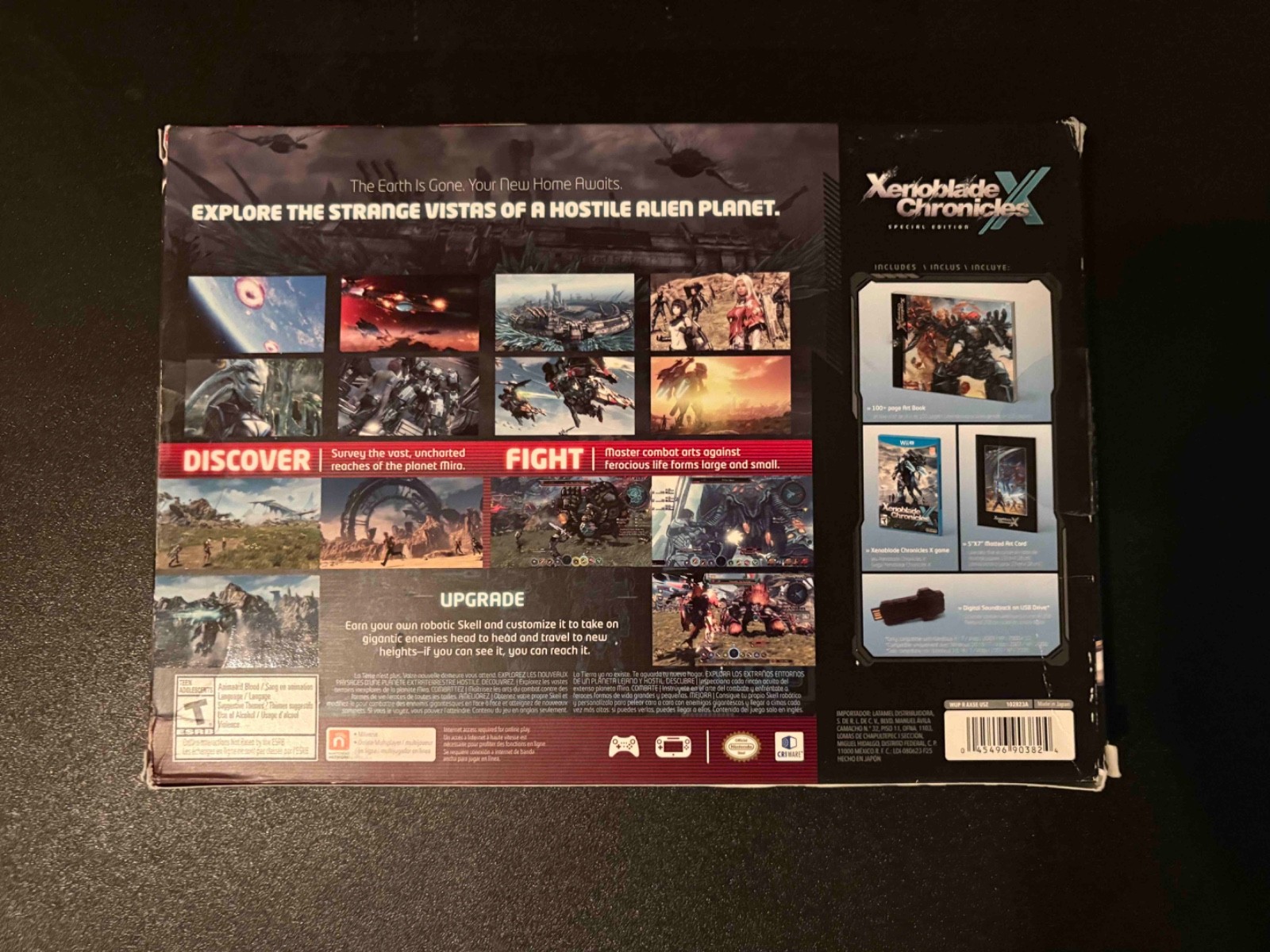 Xenoblade Chronicles X – Special Edition – Nintendo Wii U – see photos