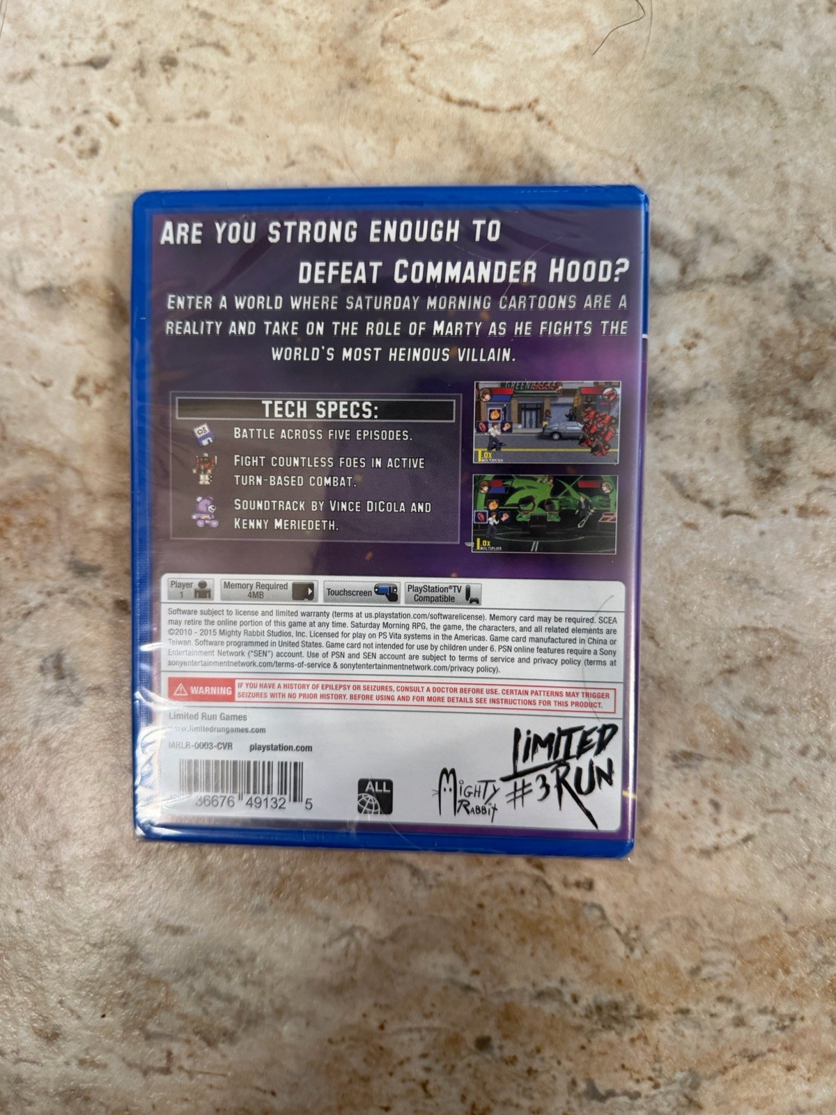Saturday Morning RPG (Sony PlayStation Vita, 2016) Brand New Factory Sealed
