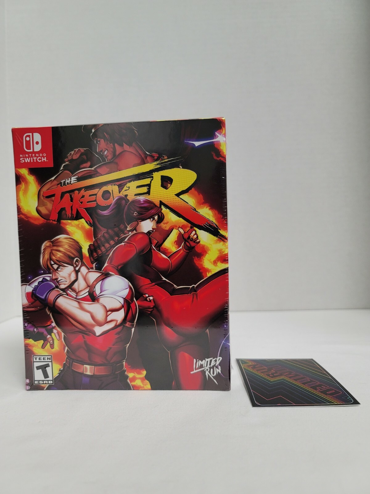 The Takeover Collector’s Edition -Limited Run Games (Nintendo Switch) with Card.