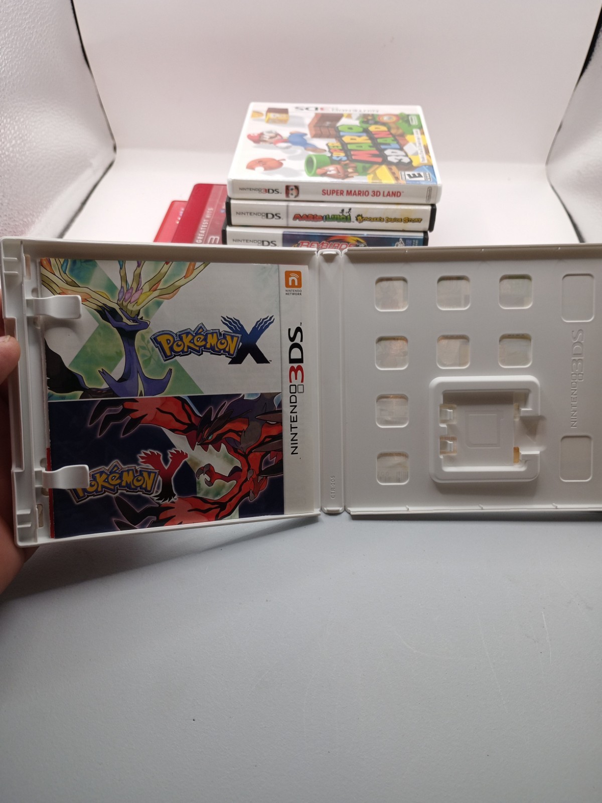 Nintendo DS, 3DS, PS3, And Wii Lot Of 8 Case And Manuals Only