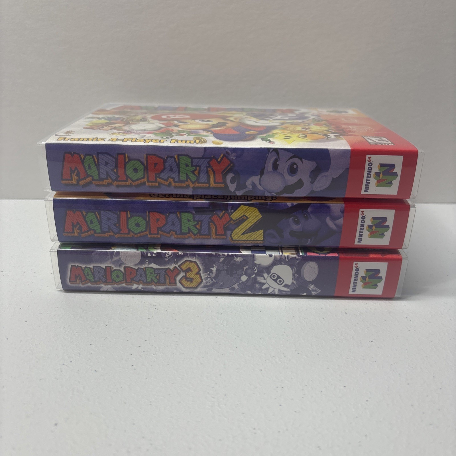 Mario Party 1 2 3 Universal Game Cases for Retro Video Game Cart *CASES ONLY*