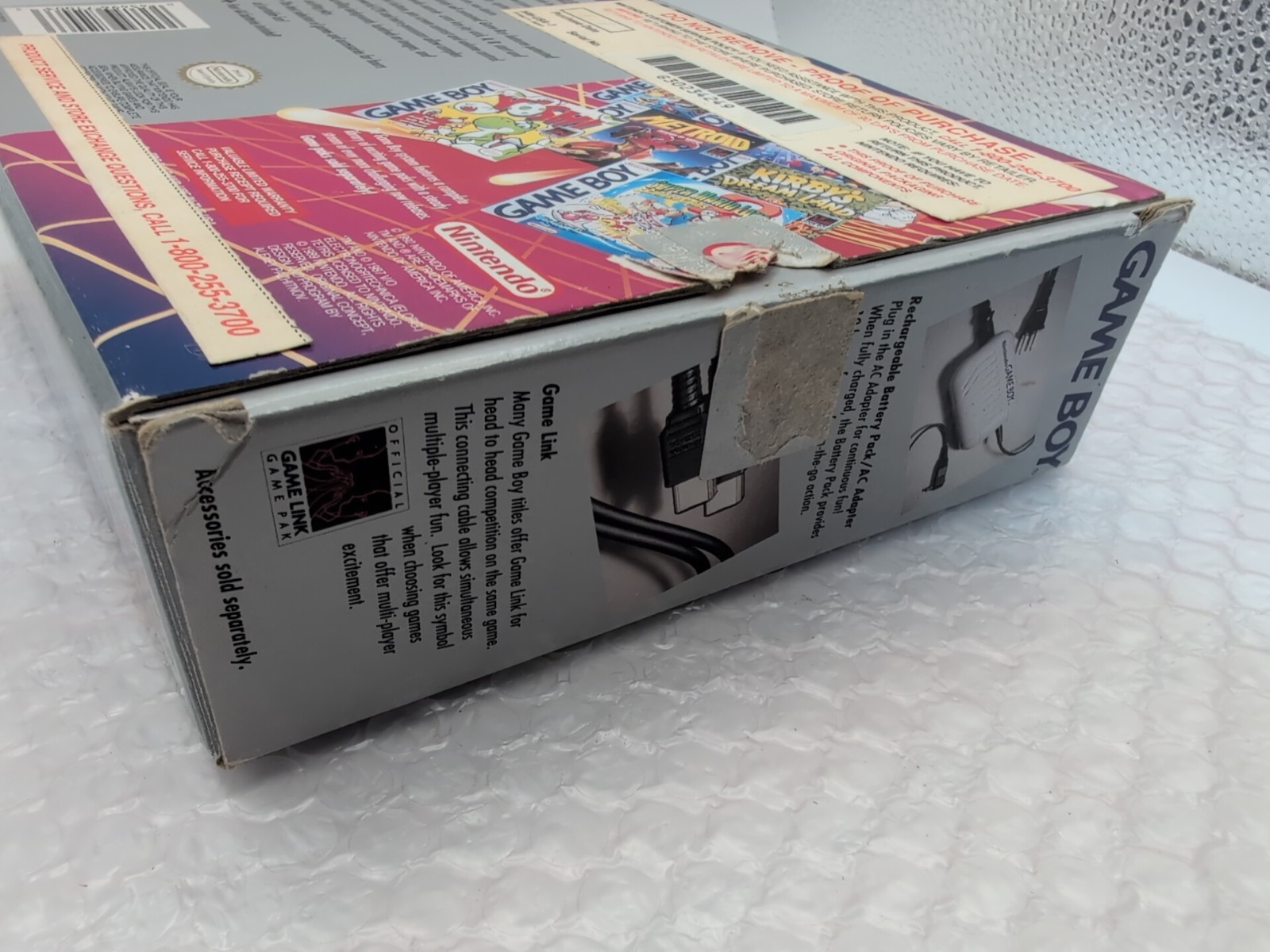Original Nintendo Gameboy DMG-01 Gray CIB *Matching Serial* Rare – Excellent