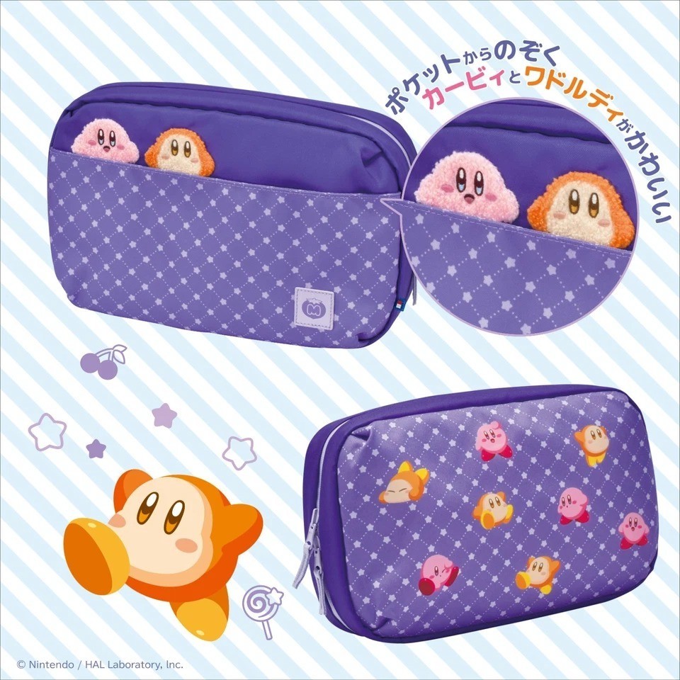 Japan Limited Kirby Reversible Storage Bag Nintendo Switch2 Dock Waddle hori new