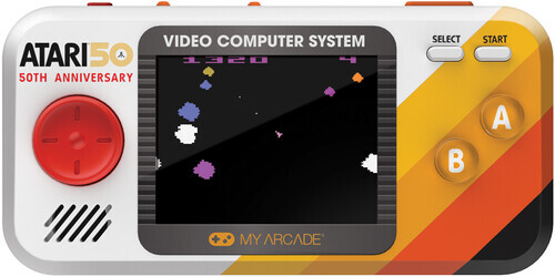 My Arcade DGUNL-7015 Atari Pocket Player Pro Handheld Portable Gaming System 100