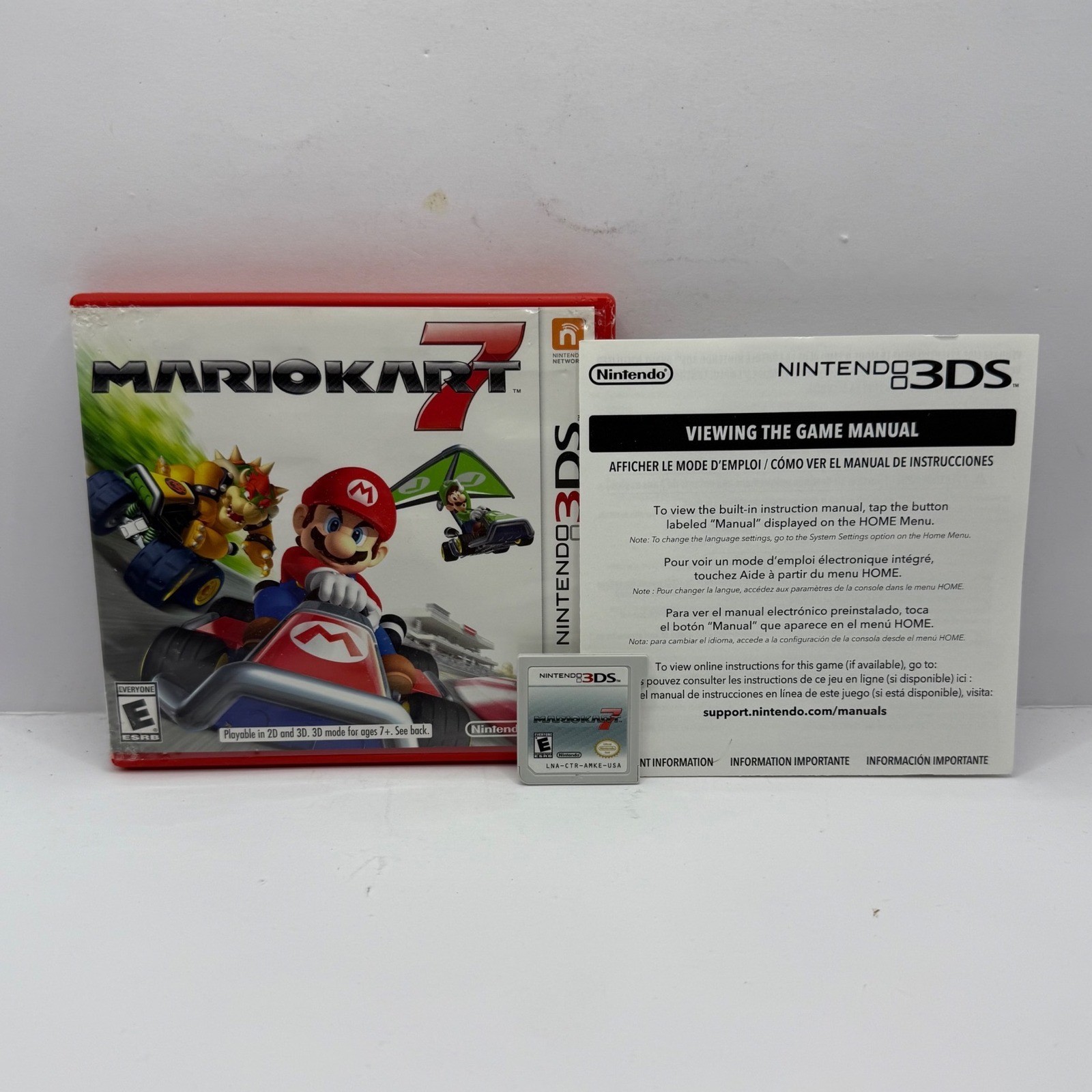 Mario Kart 7 Nintendo 3DS CIB Complete Tested