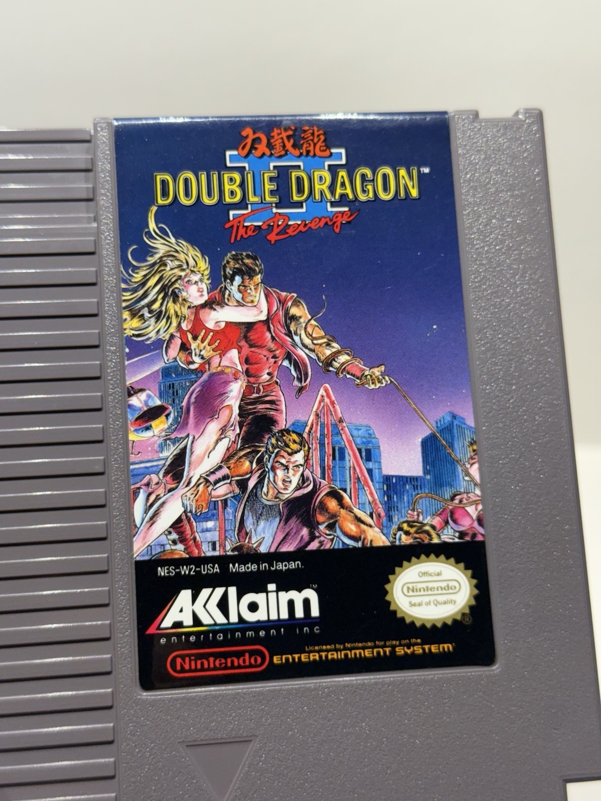 Double Dragon II: The Revenge (Nintendo NES, 1990) Complete In Box CIB Tested