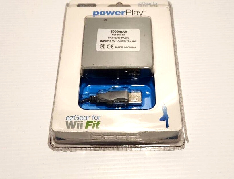 ezGear For Wii Fit Powerplay Rechargeable Battery 5000mAh #WF141