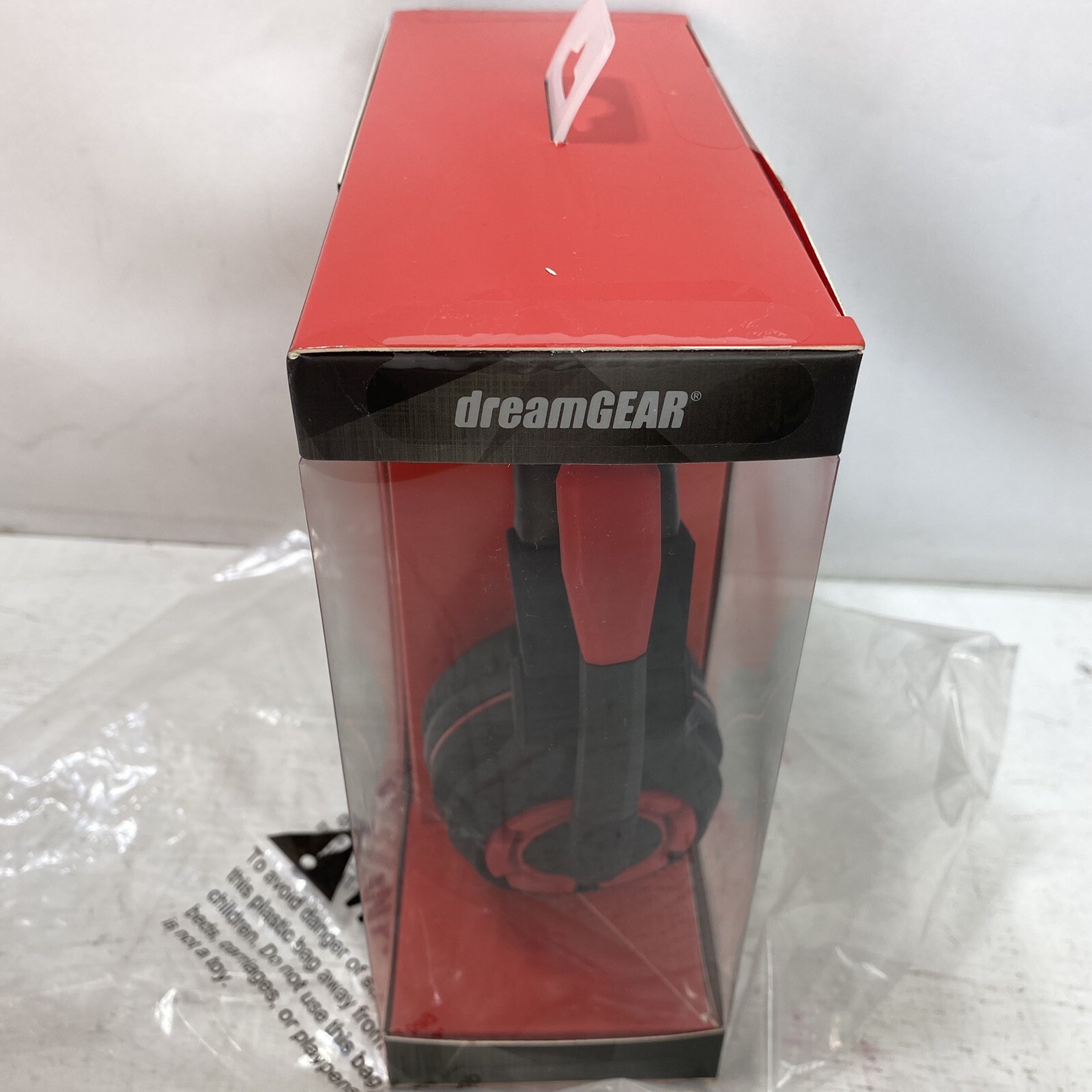 DreamGEAR Universal GRX-670 Gaming Headset NEW Sealed Red Black Amplified Wired
