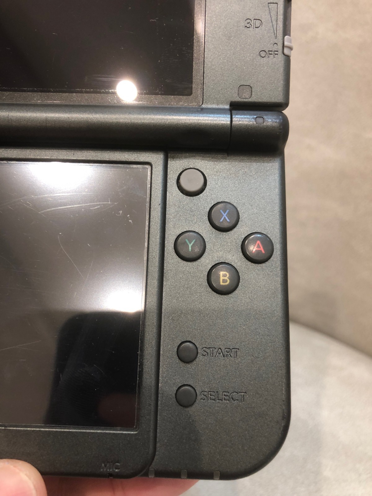 New Nintendo 3DS LL Metallic Black Boxed Clean Condition No Stylus With Start Gu
