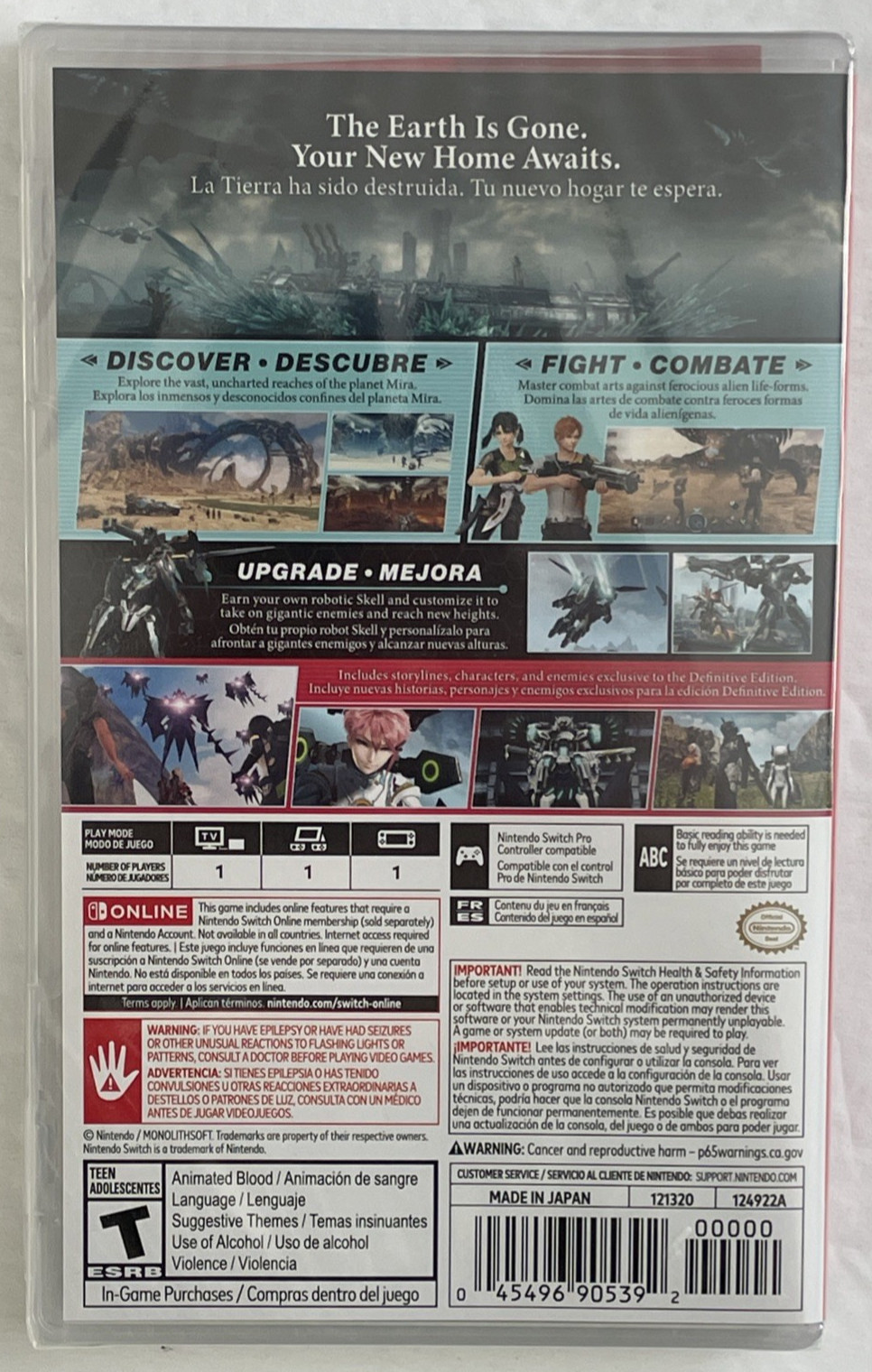 Xenoblade Chronicles X: Definitive Edition – Nintendo Switch BRAND NEW & SEALED