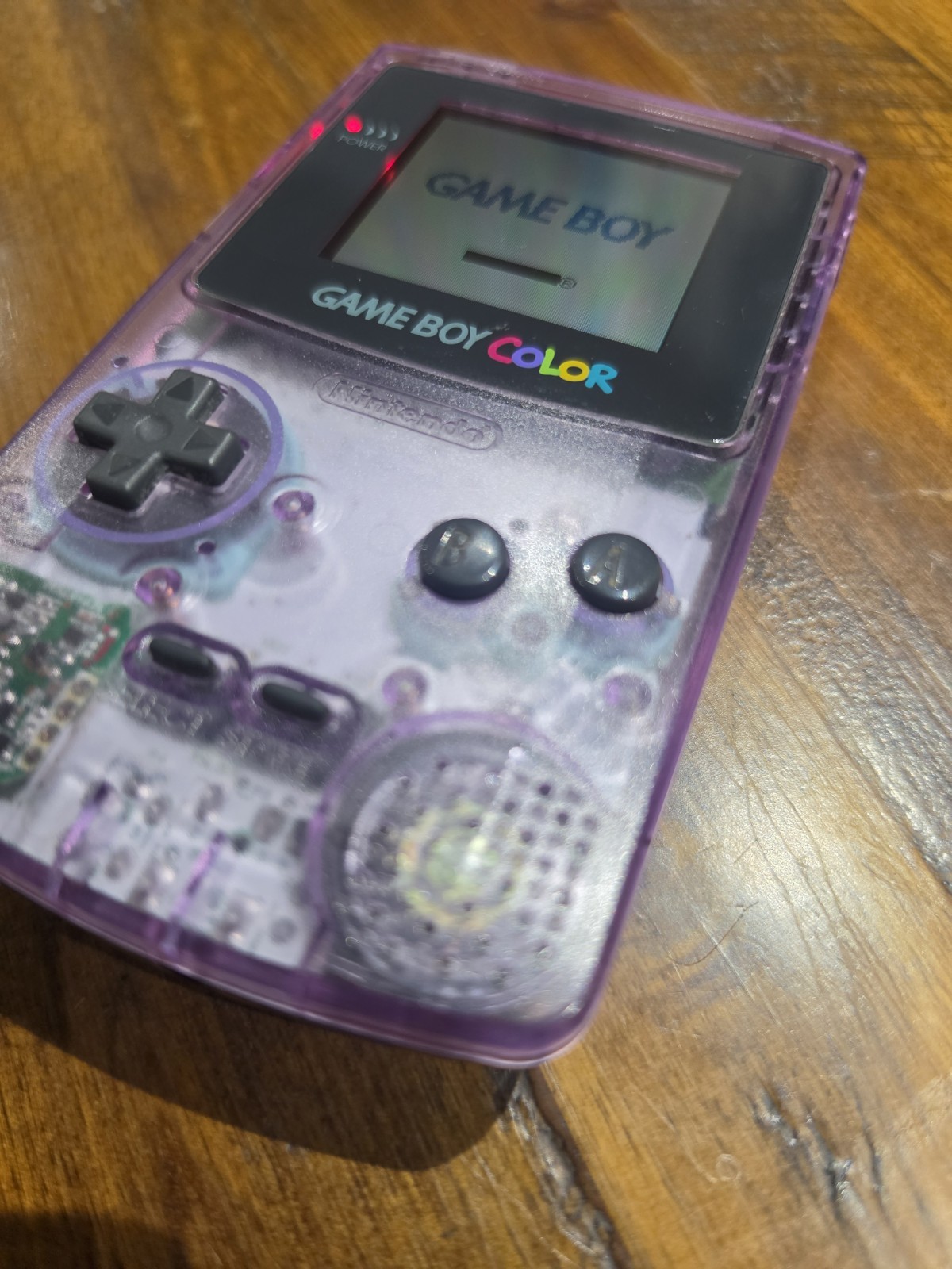 Nintendo Game Boy Color Handheld System – Atomic Purple CGB-001 Tested Working