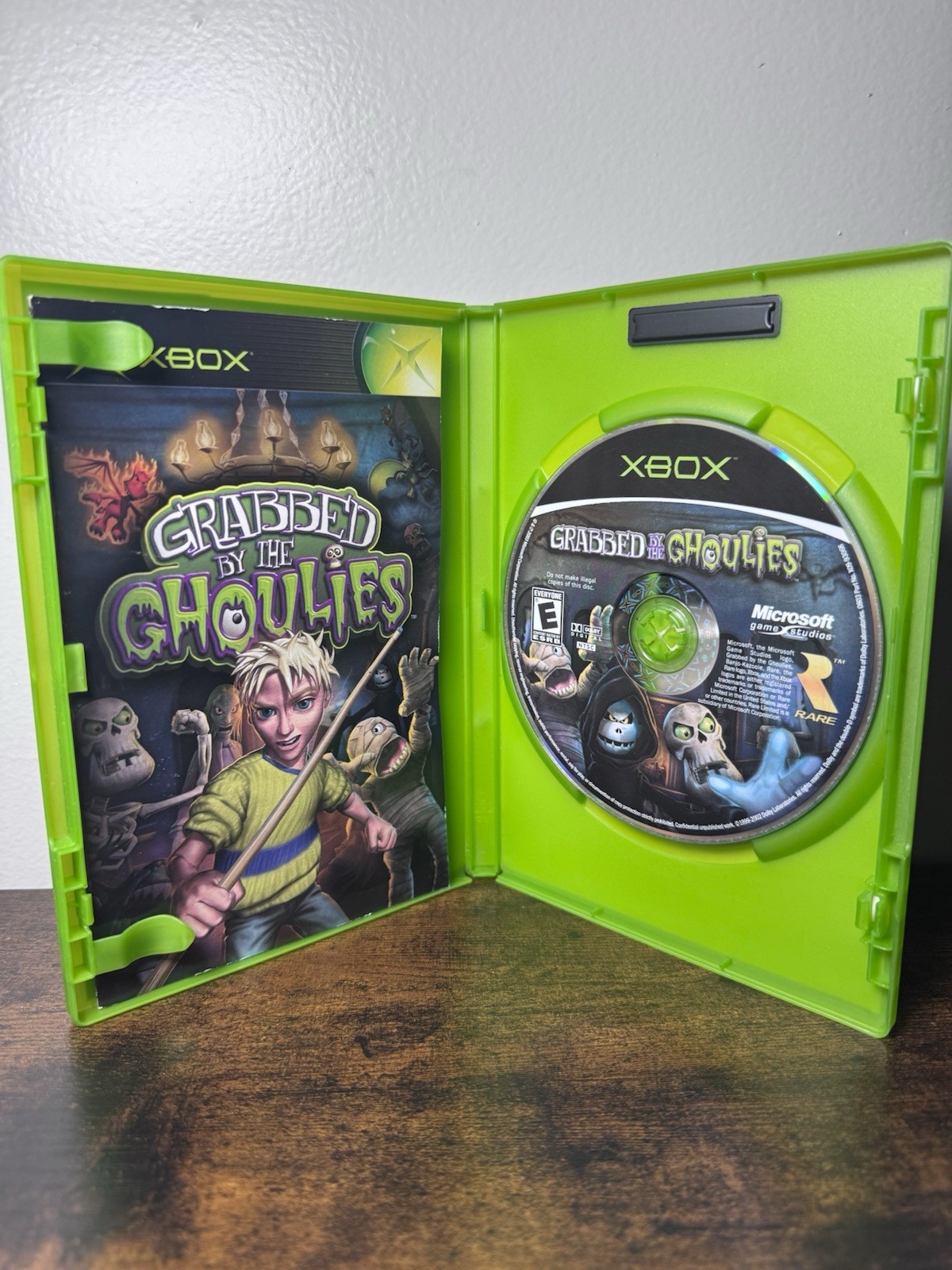 Grabbed By The Ghoulies Xbox CIB Complete In Box, Tested Working