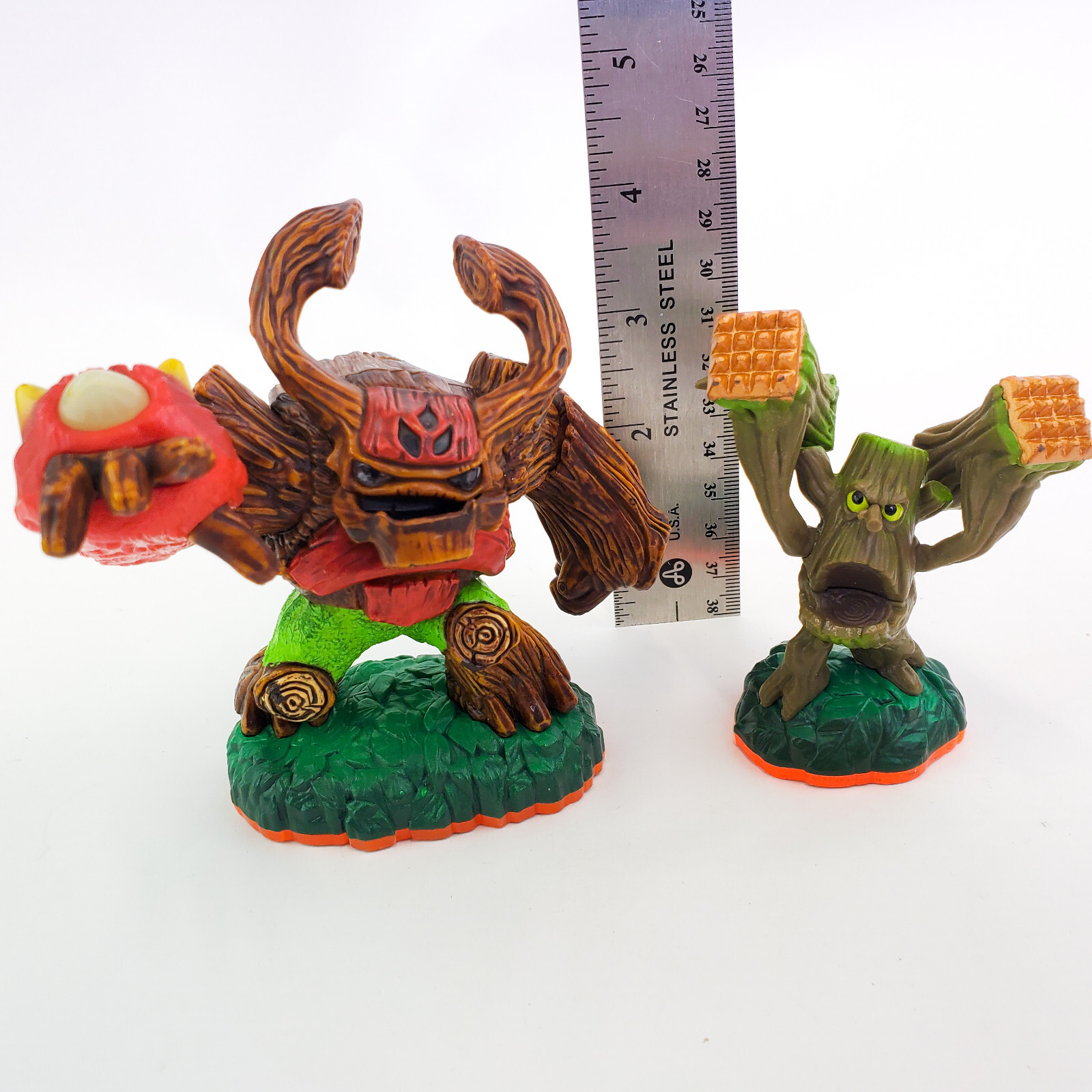Skylanders Giants Tree Rex & Food Fight Figures Lot of 2 Activision Game Pieces