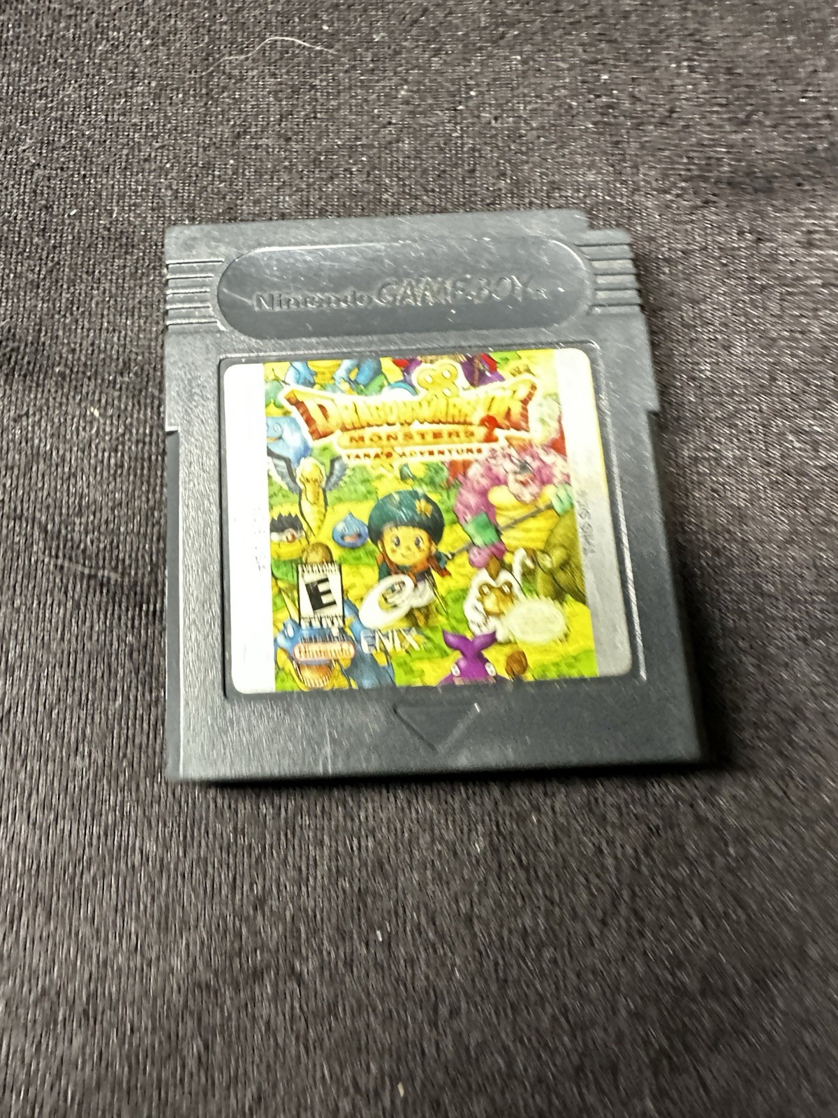 Dragon Warrior Monsters 2 Tara’s Adventure GAME ONLY (Game boy Color) Tested