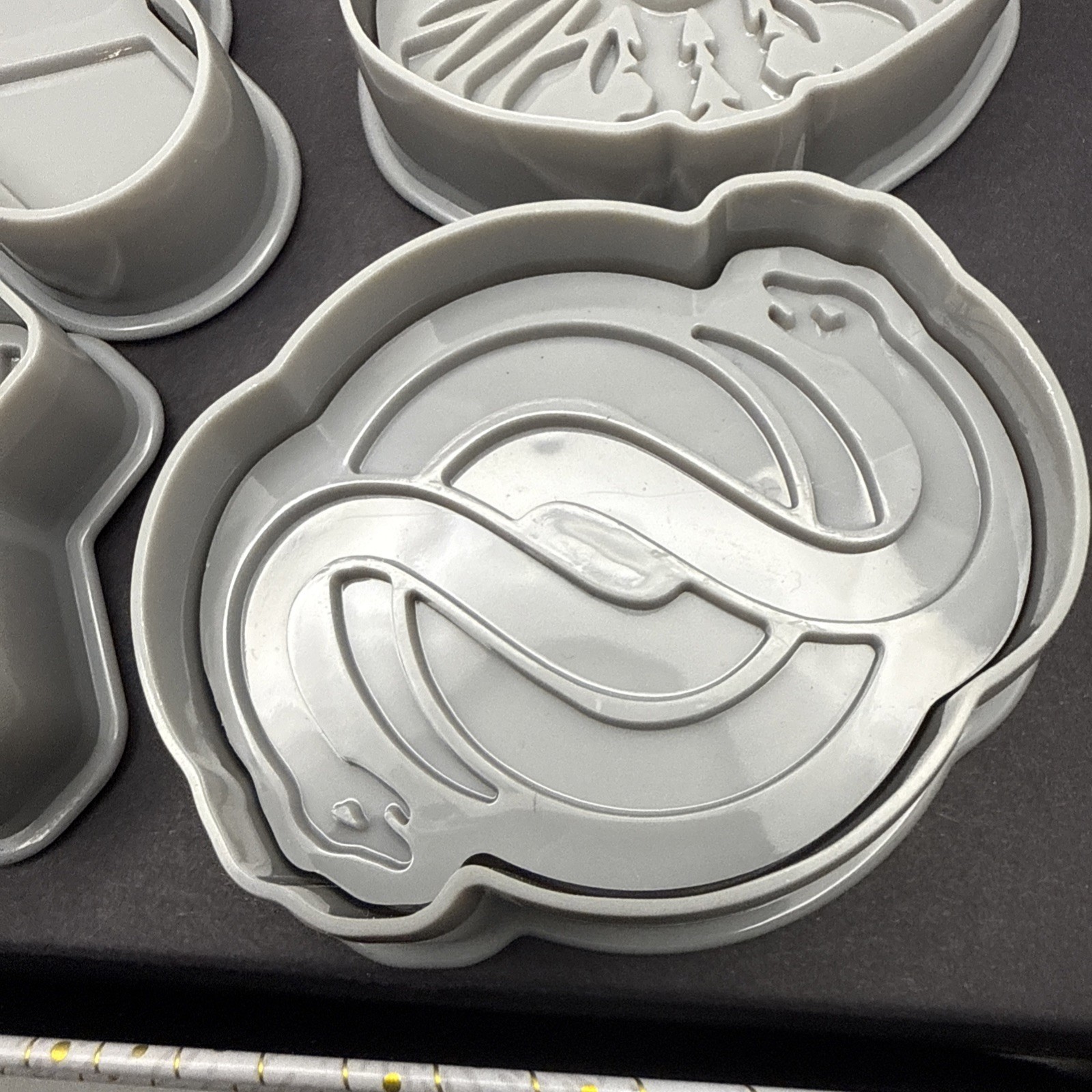 Official Bungie Product Sealed Destiny Cookie Cutter 4 Piece Set UNUSED!! HTF