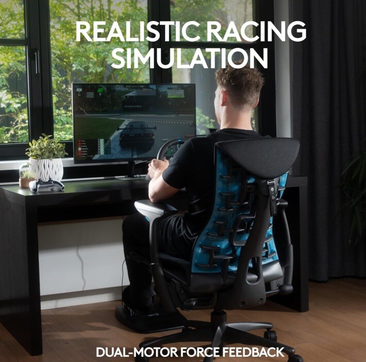 Logitech G29 Driving Force Racing Wheel – Black (941-000110)