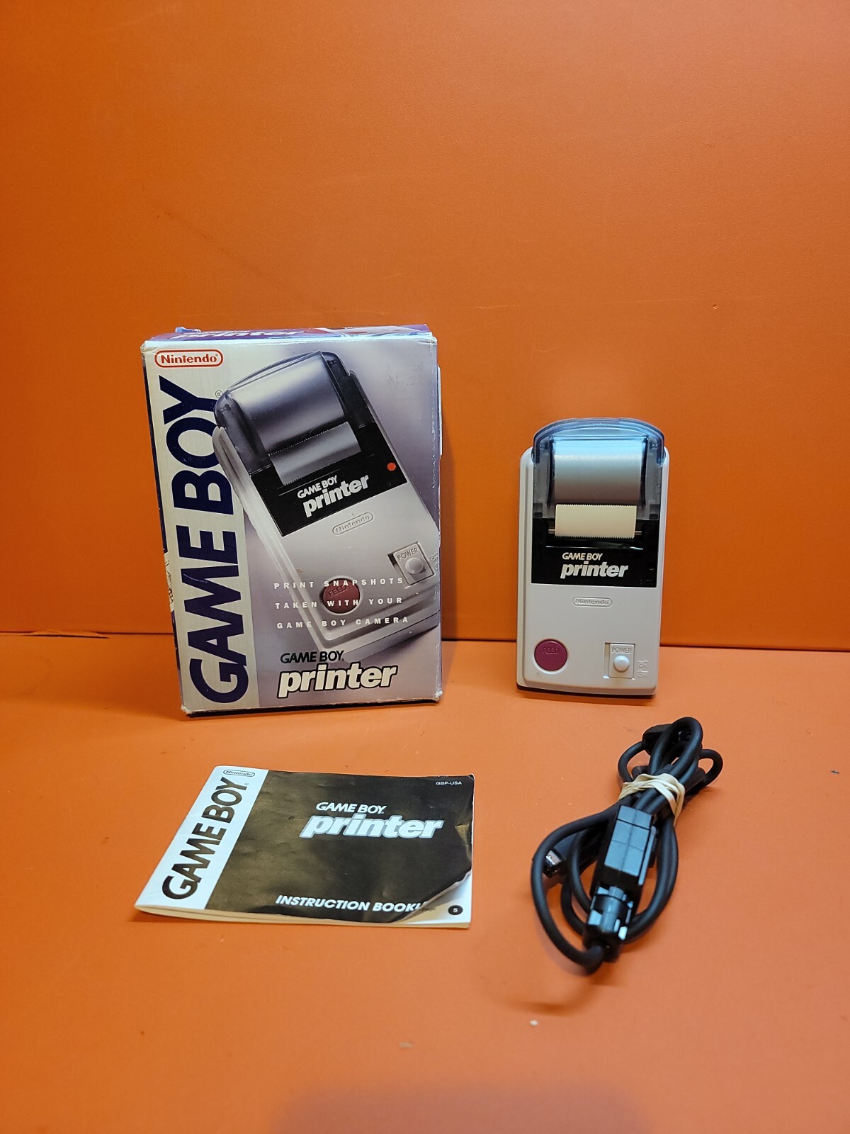 Genuine Nintendo GameBoy Printer in Original Box ~ MGB-007 ~ Read Description