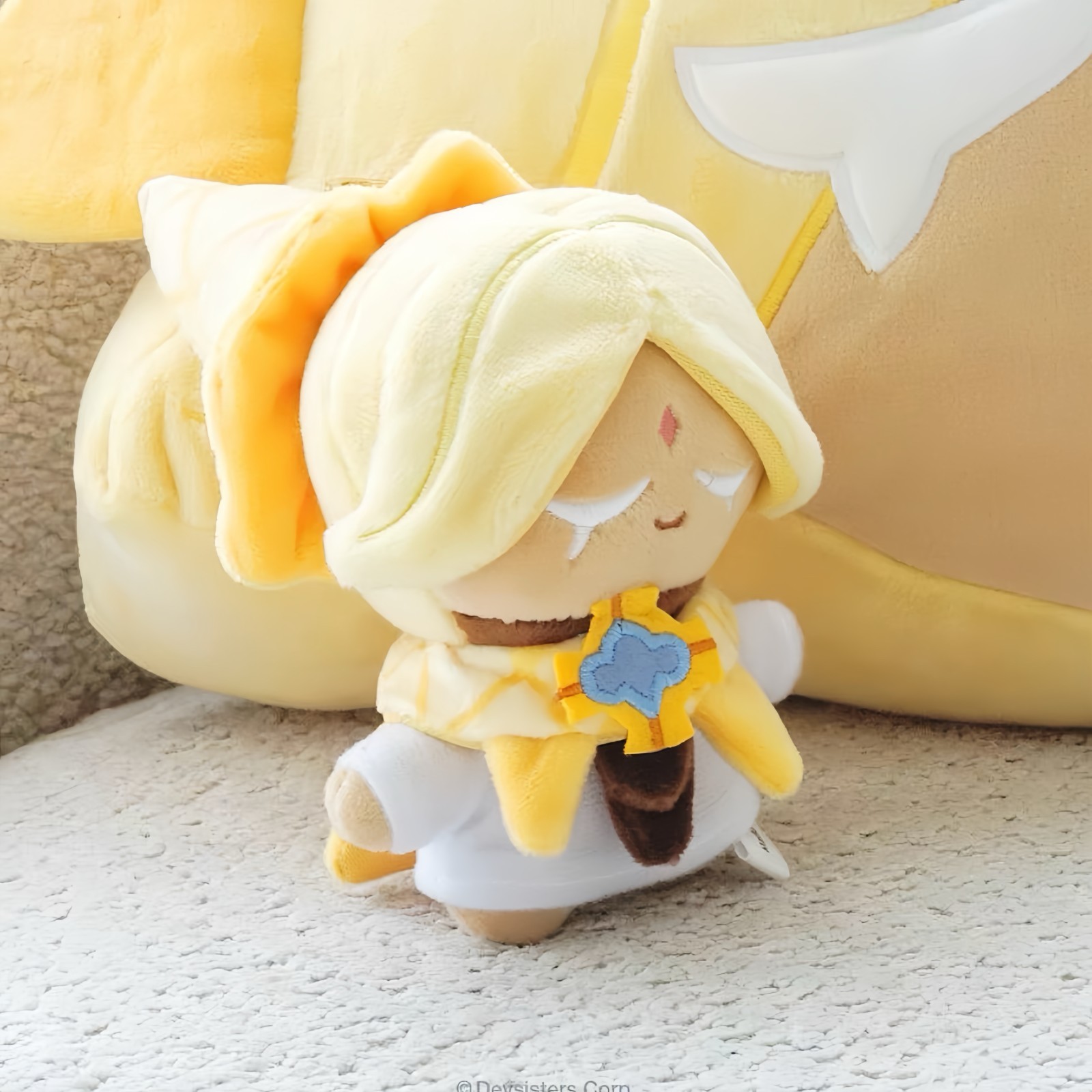 🔥CookieRun Kingdom 2025 Plush Keychain Set 🔥 Shadow Milk & Pure Vanilla Cookie