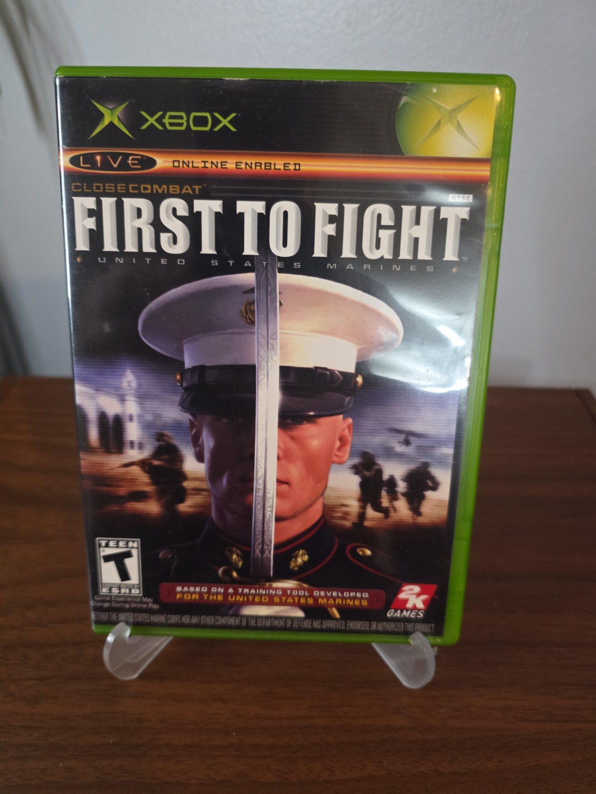 Close Combat: First to Fight (Microsoft Xbox, 2005) Complete Tested Working