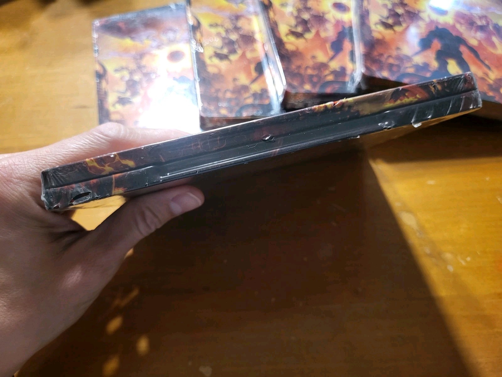 Doom Eternal Steelbook NO GAME EMPTY CASE Xbox One PS4 READ