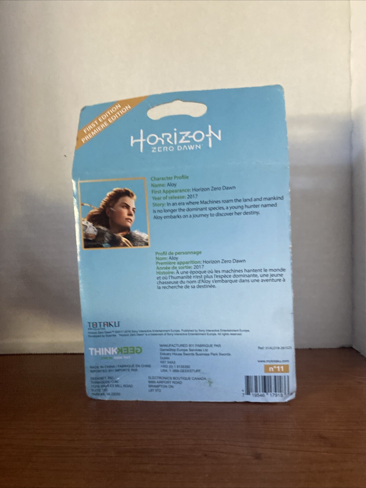 Horizon Zero Dawn TOTAKU Collection Aloy Vinyl Figure #11