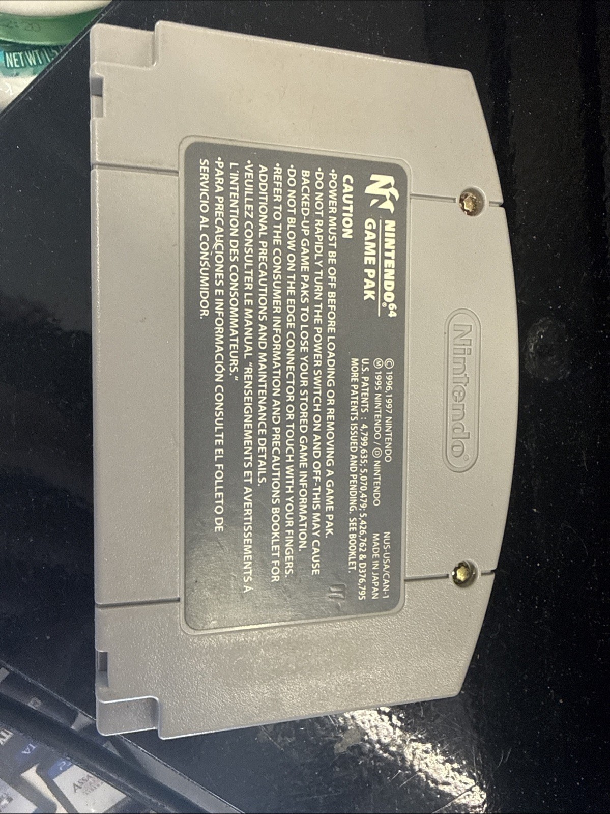 Atlus Snowboard Kids Sports Nintendo 64 Game Manual Included