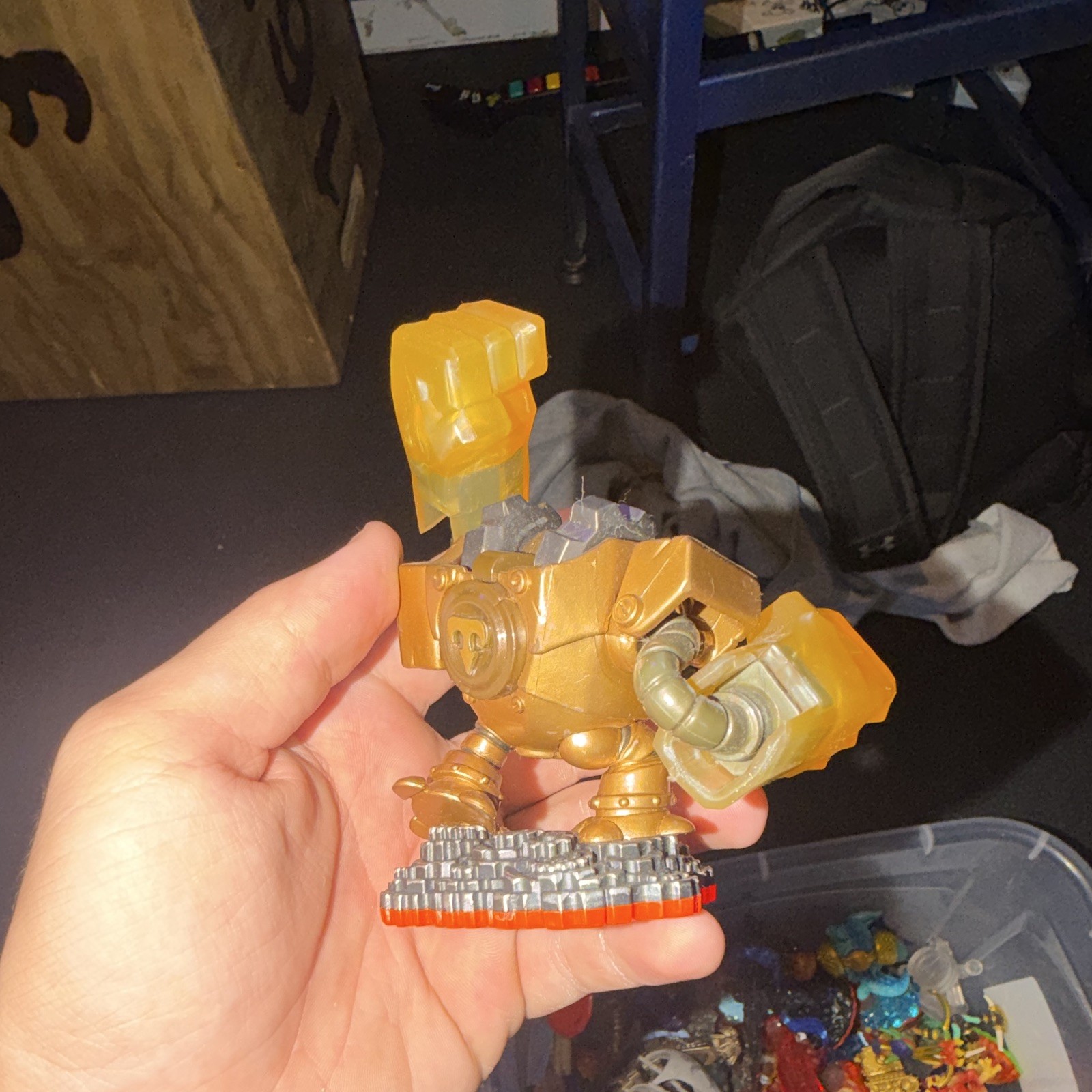 Skylanders Legendary Crusher Translucent Character Figure Skylanders Giants