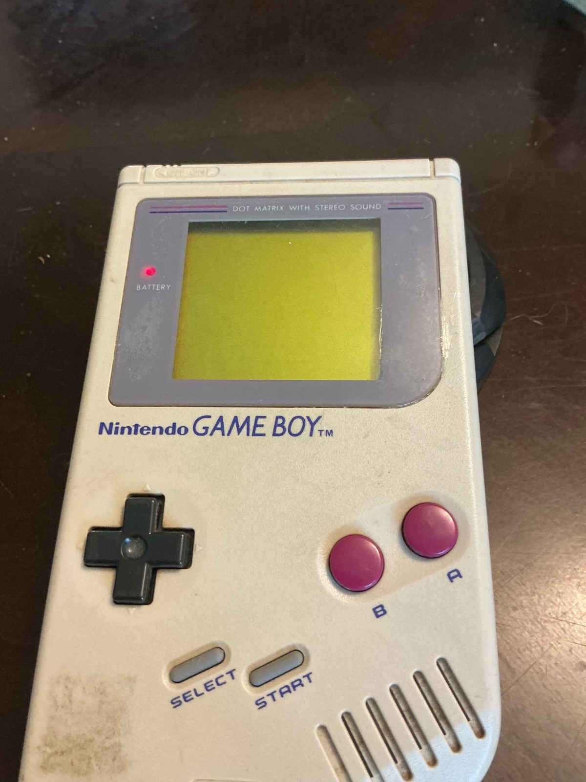 1989 Nintendo Game Boy Handheld System Gray – Tested And Works