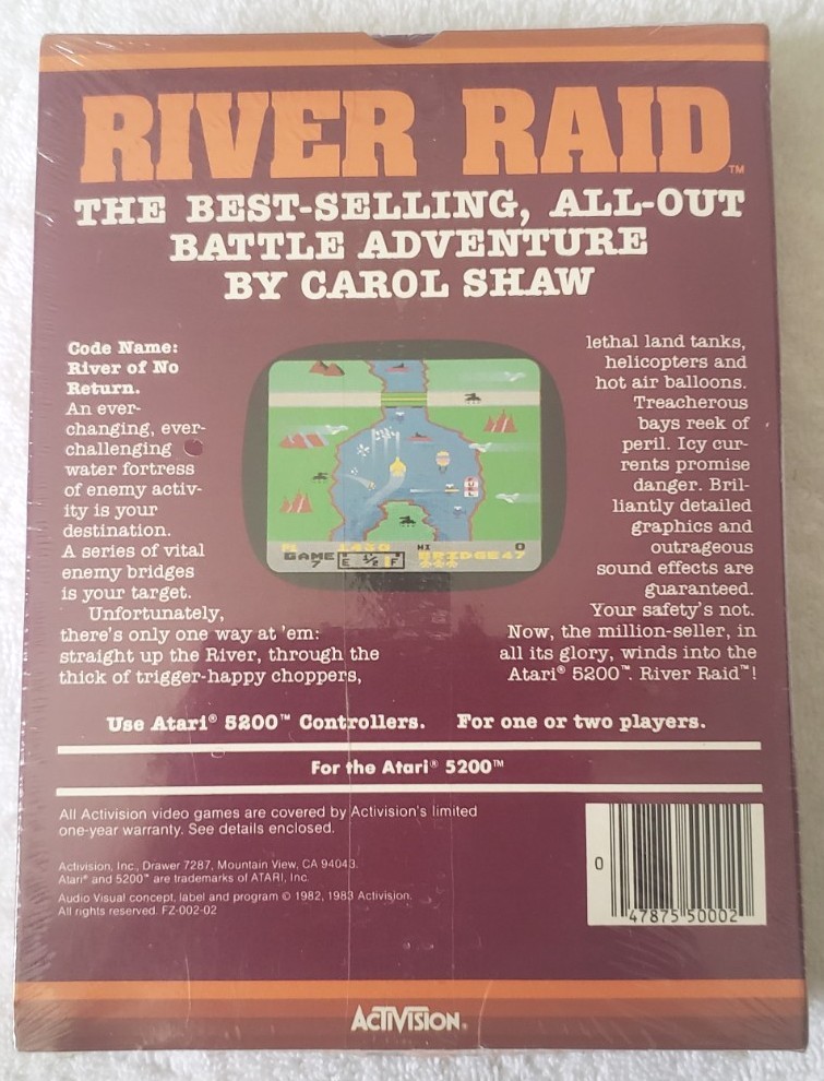 River Raid (Atari 5200, 1983)