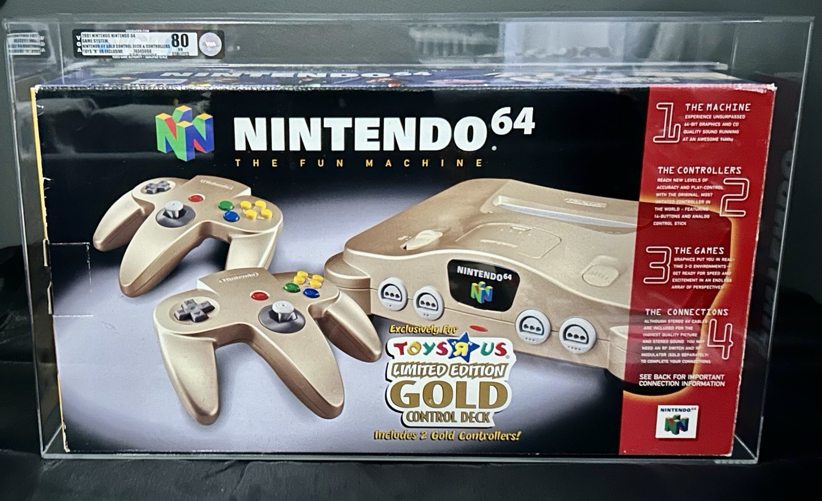 BRAND NEW NINTENDO64 TOYS’R’US LIMITED EDITION CONSOLE SET HOLY GRAIL ULTRA RARE