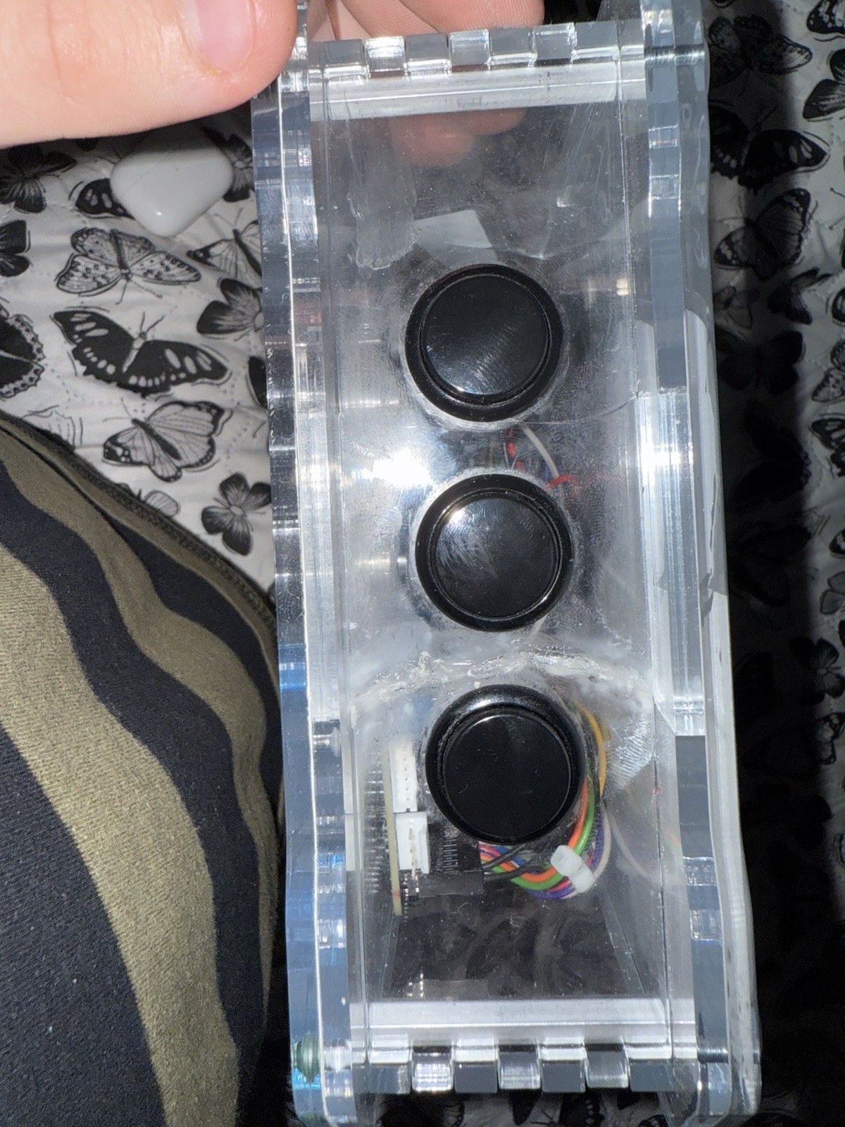 BNB Fightstick Leverless Arcade Controller Shioken Star Layout