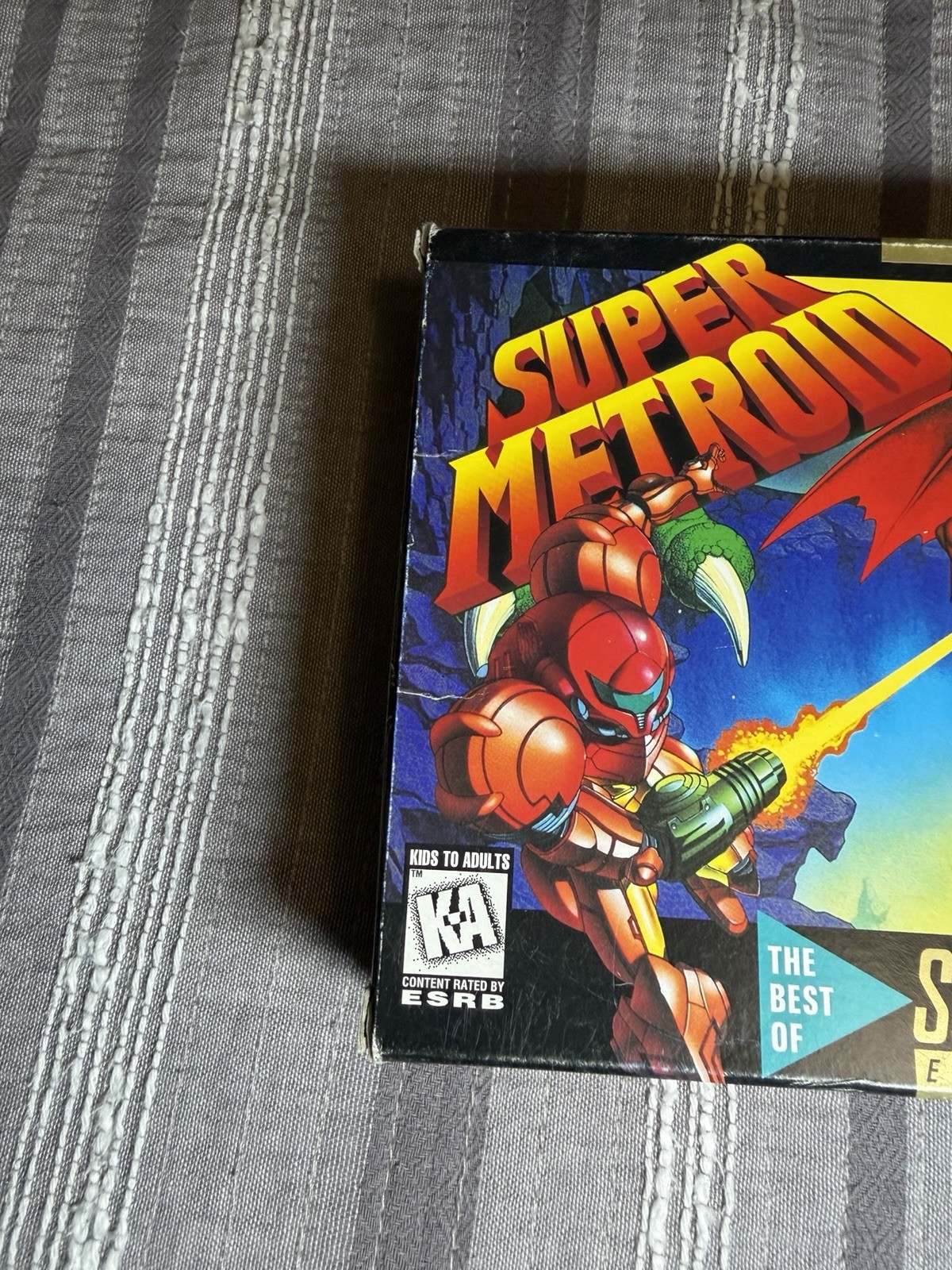 Super Metroid (Super Nintendo SNES) Complete in Box CIB
