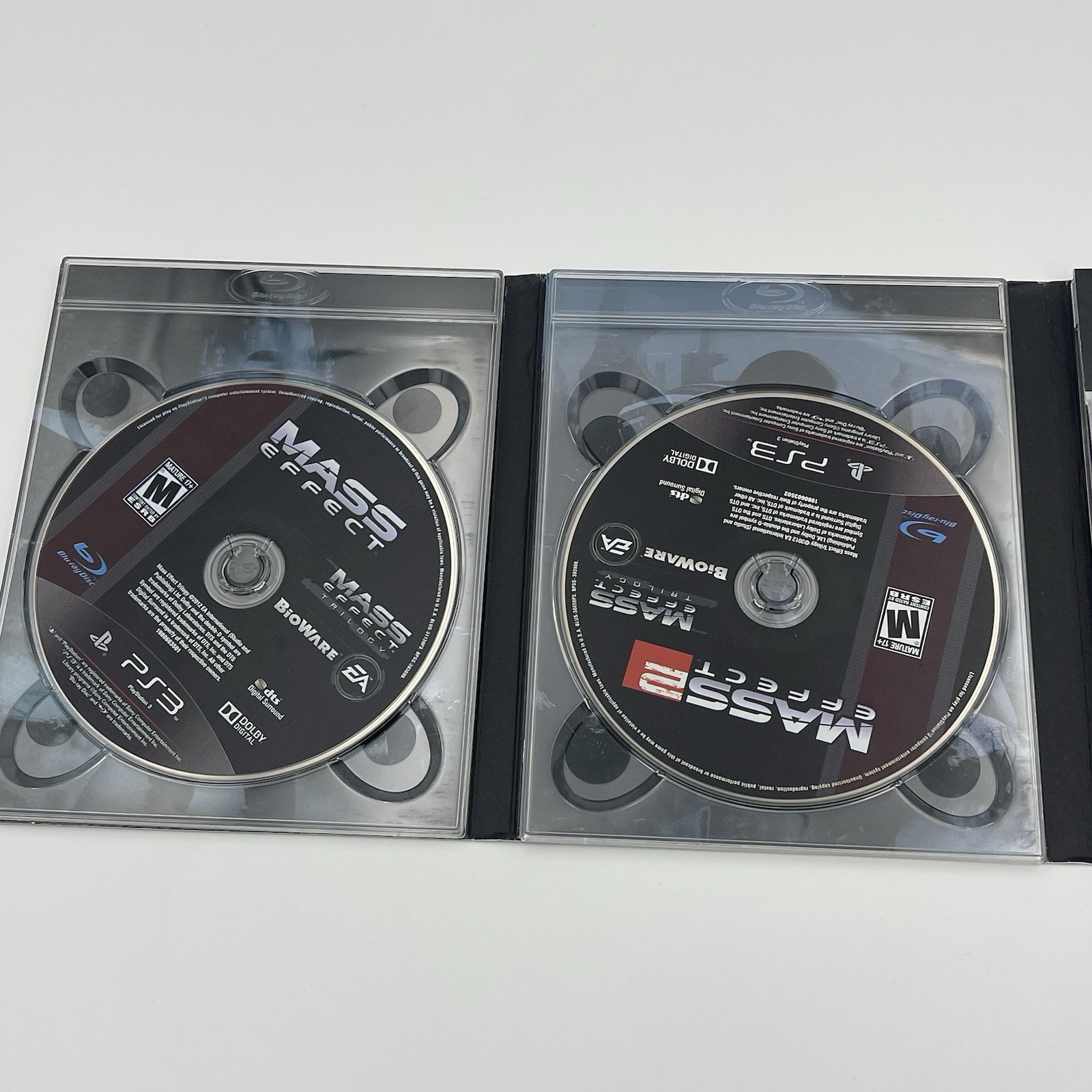 Mass Effect Trilogy 1 2 3 PS3 (Sony PlayStation 3, 2012) Complete CIB NEAR MINT