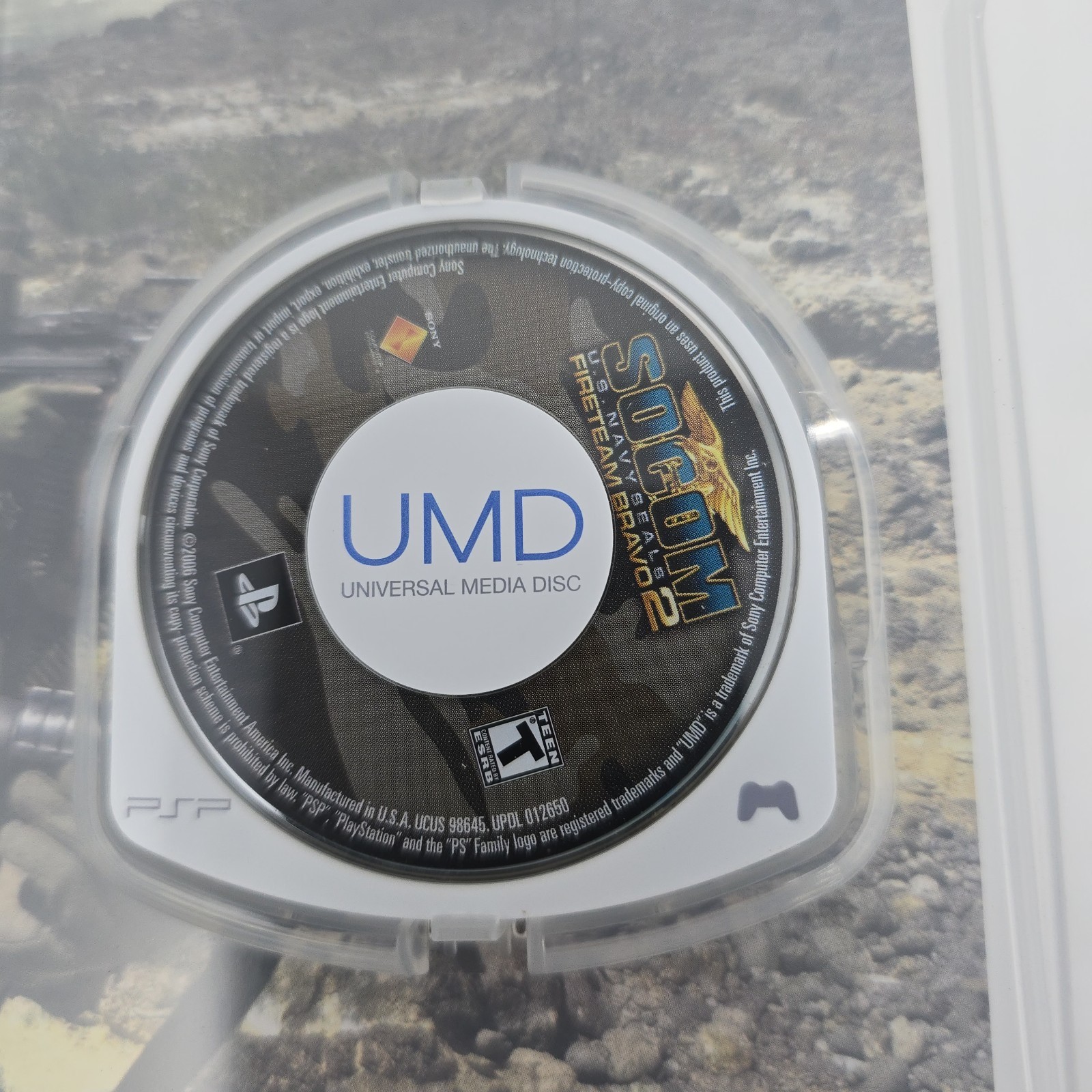 SOCOM: U.S. Navy Seals Fireteam Bravo 2 (Sony PSP) 2006; CIB Complete