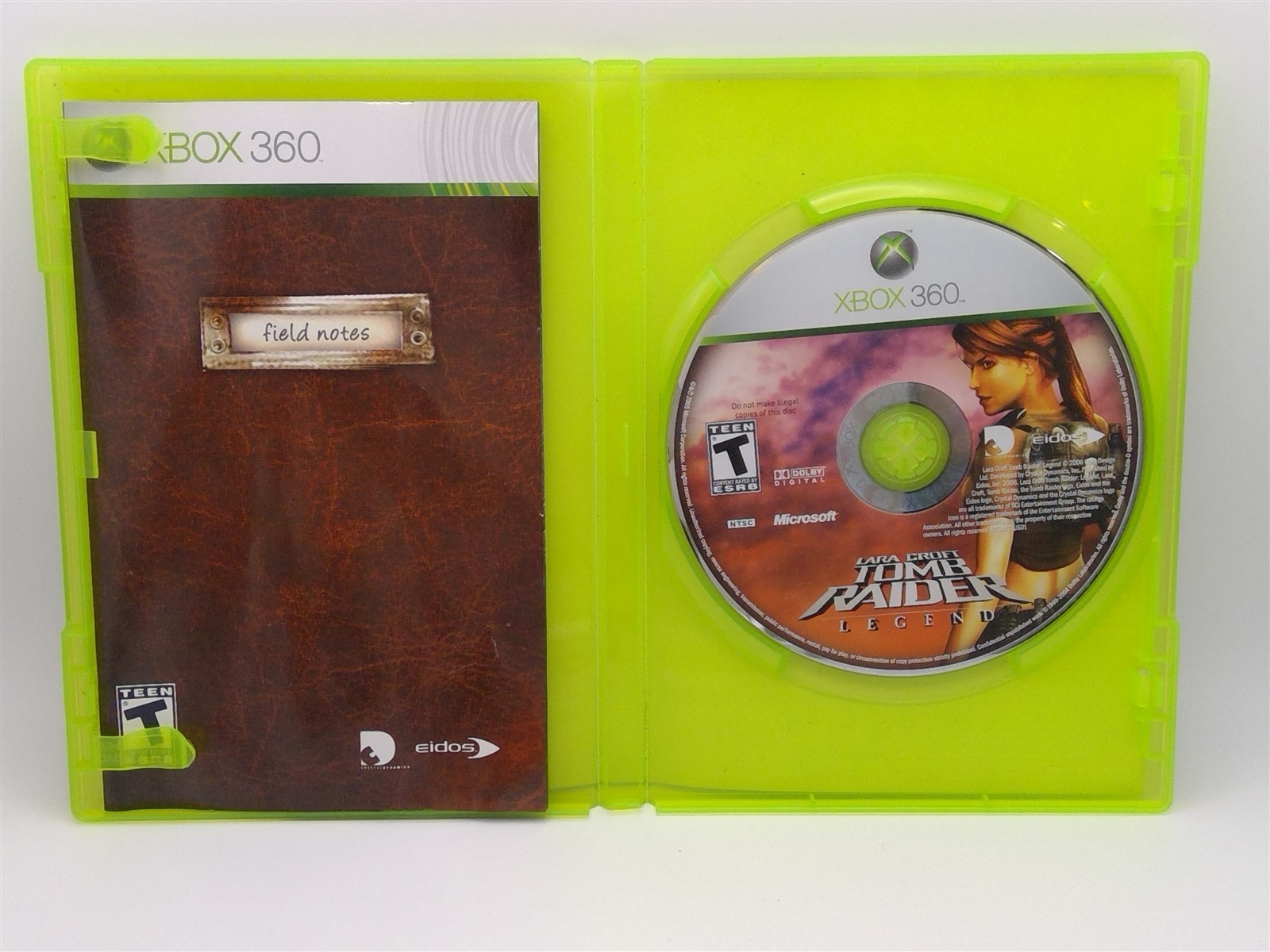 Lara Croft: Tomb Raider Legend (Xbox, 2006) Complete Tested Working – Free Ship