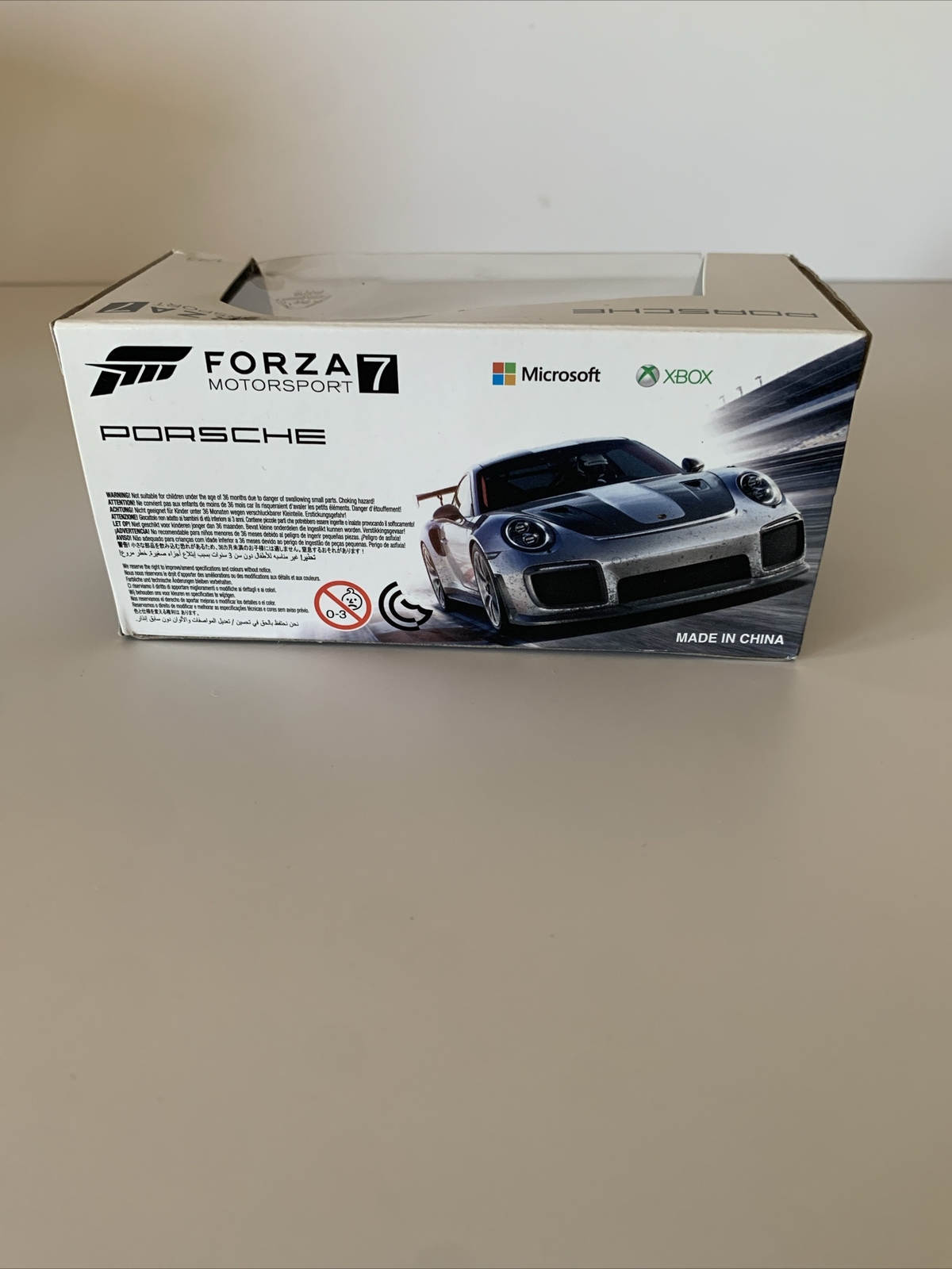 Forza Motorsport 7 Porsche 911 GT2 RS Diecast Model Car 1:43 Xbox One Promo New