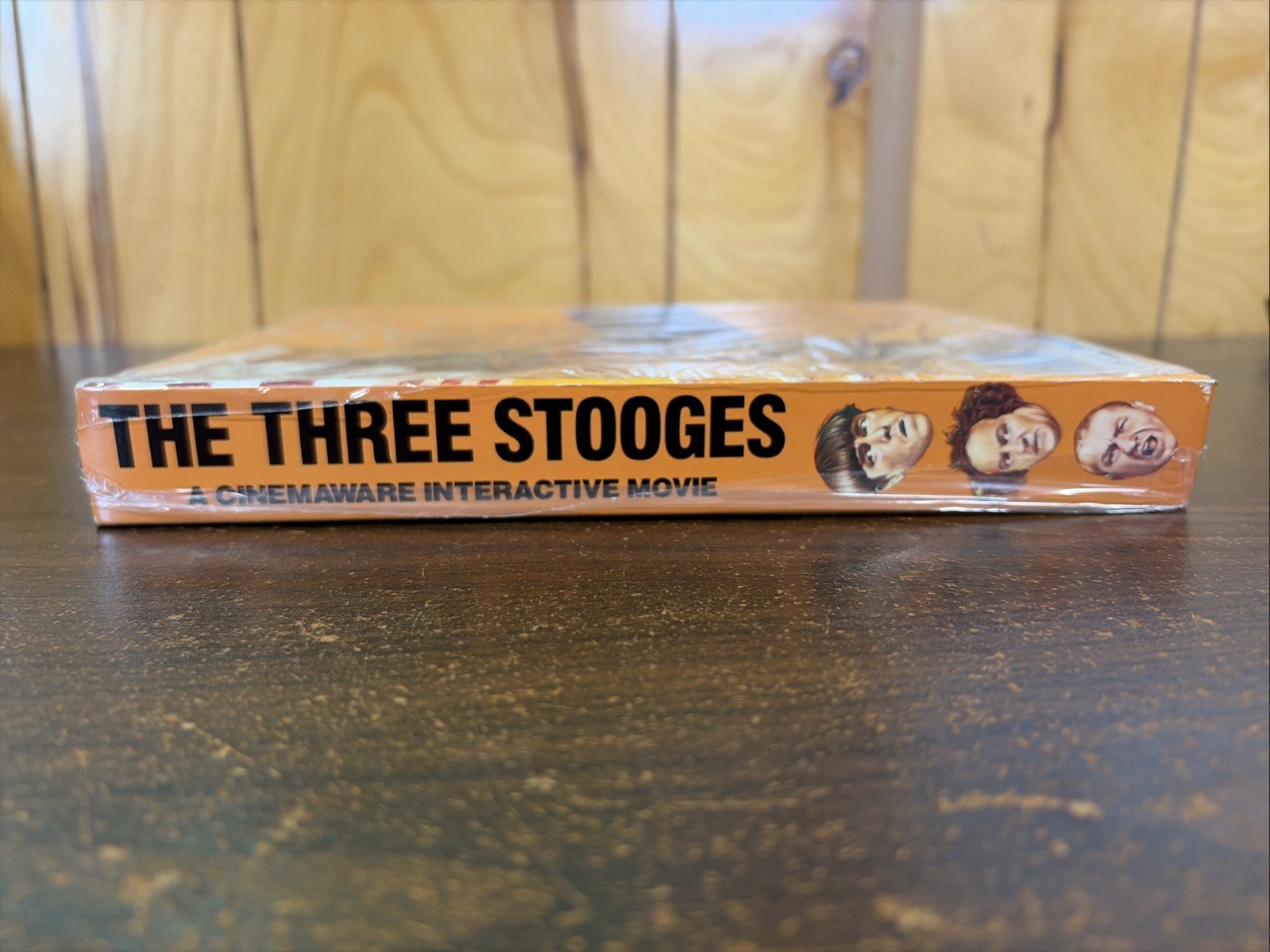 Amiga The Three Stooges Cinemaware 1987 Big Box Computer Game NOS