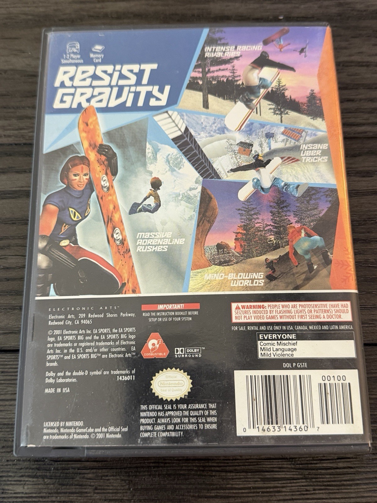 SSX Tricky Nintendo GameCube Complete CIB Tested And Working