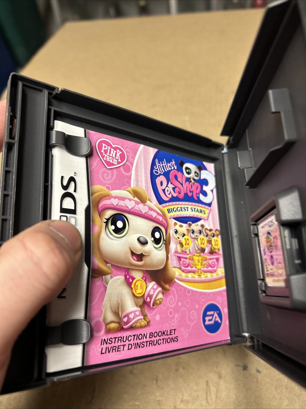 Littlest Pet Shop Friends Biggest Stars Winter Hiver DS Games W/ Manuals
