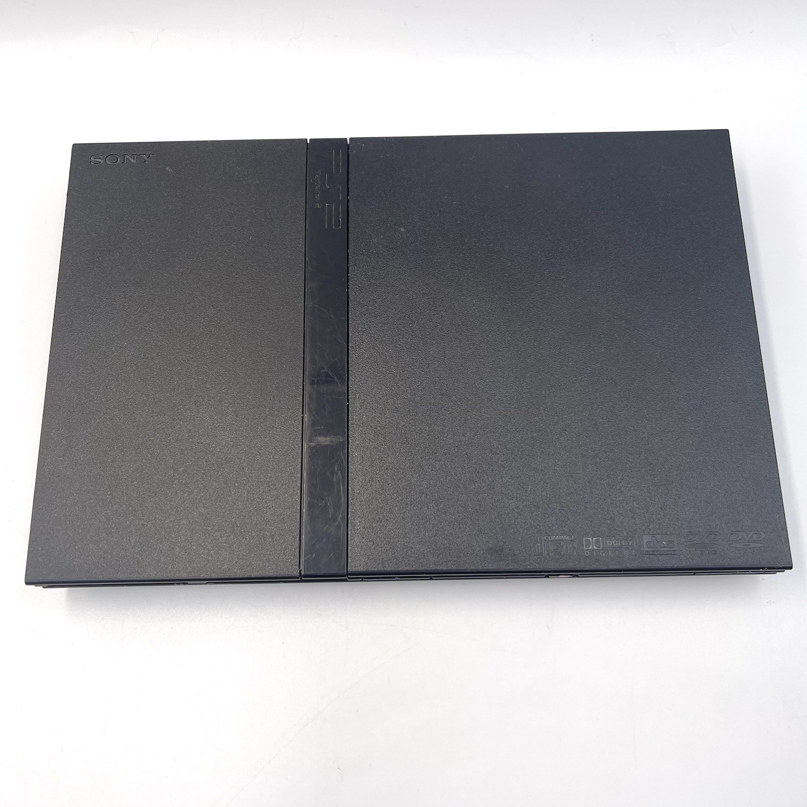 Sony PlayStation 2 PS2 Slim SCPH-70001 Console Bundle w/Power Cord Memory Cards
