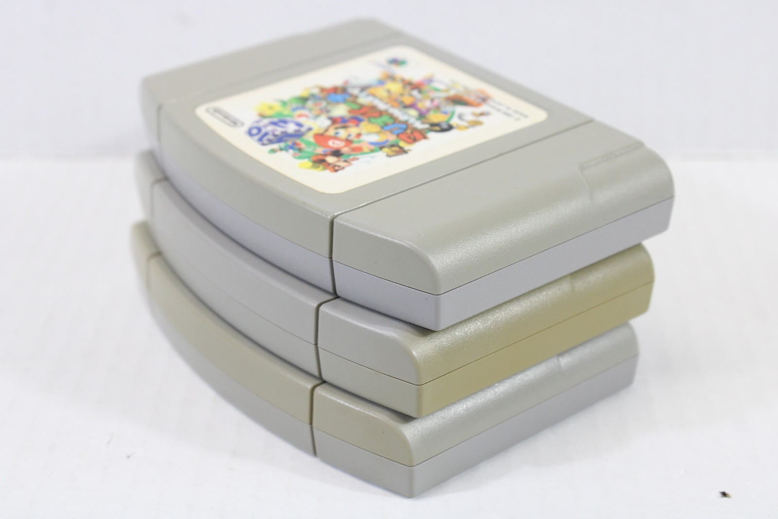 Lot of 3 Mario Party 1 2 3 Nintendo 64 N64 Japan Import US Seller E799