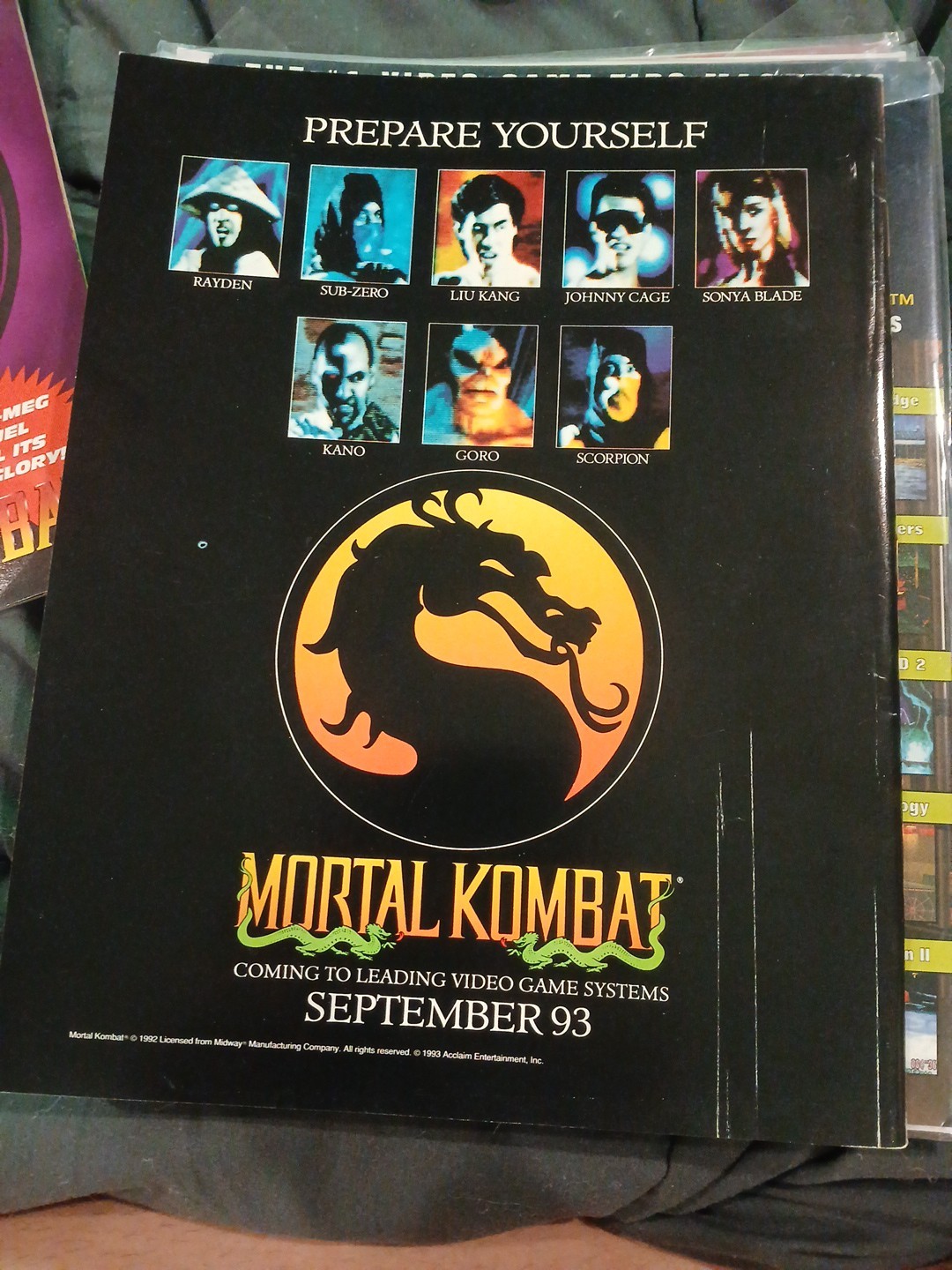 Super NES Buyer’s Guide Magazine Volume 3 Number 5 Jurassic Park Great Shape