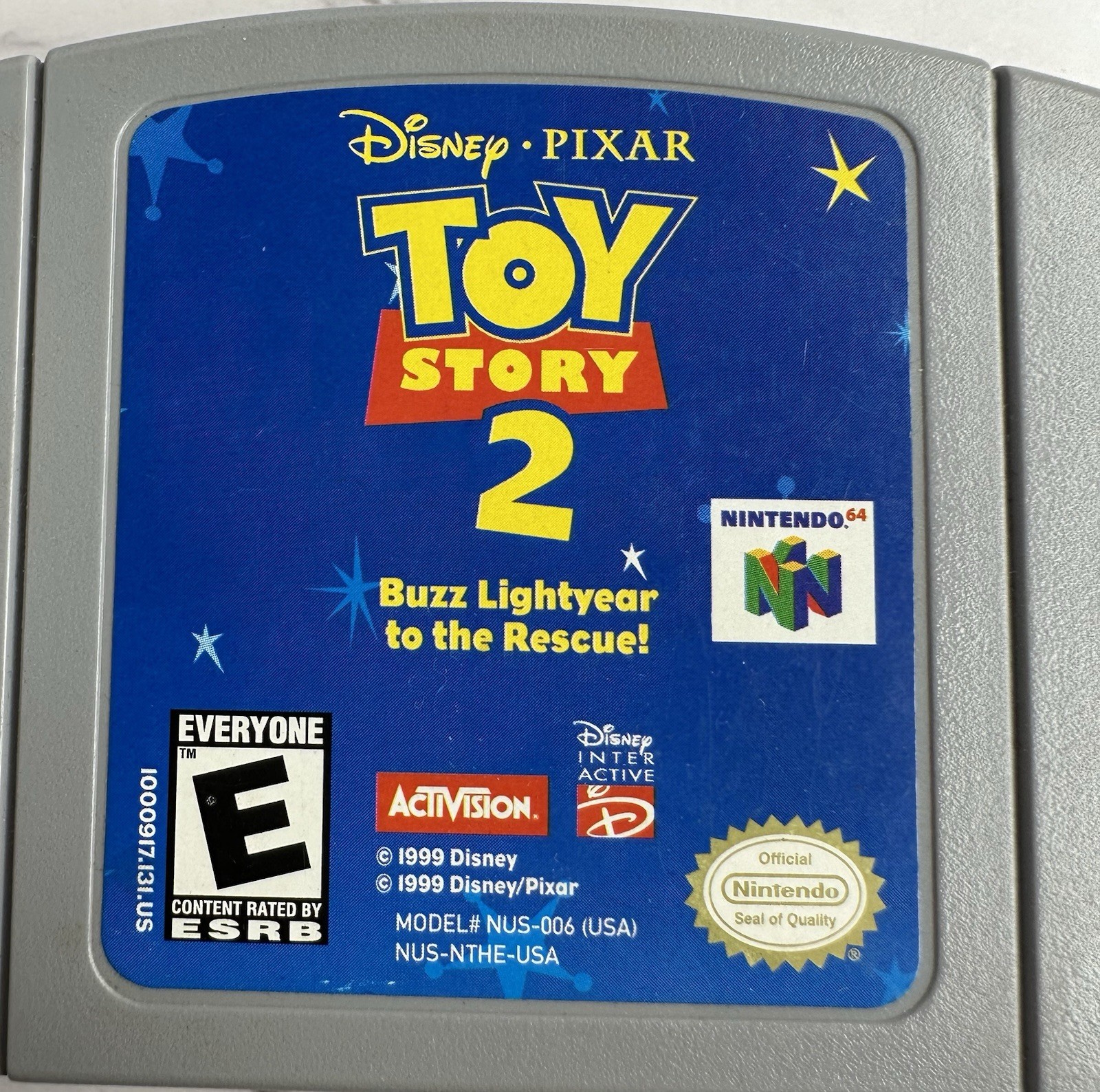 Toy Story 2 (Nintendo 64, 1999) – Authentic Cartridge Only & Tested