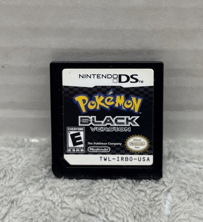 Pokemon: Black Version (Nintendo DS, 2011) Tested