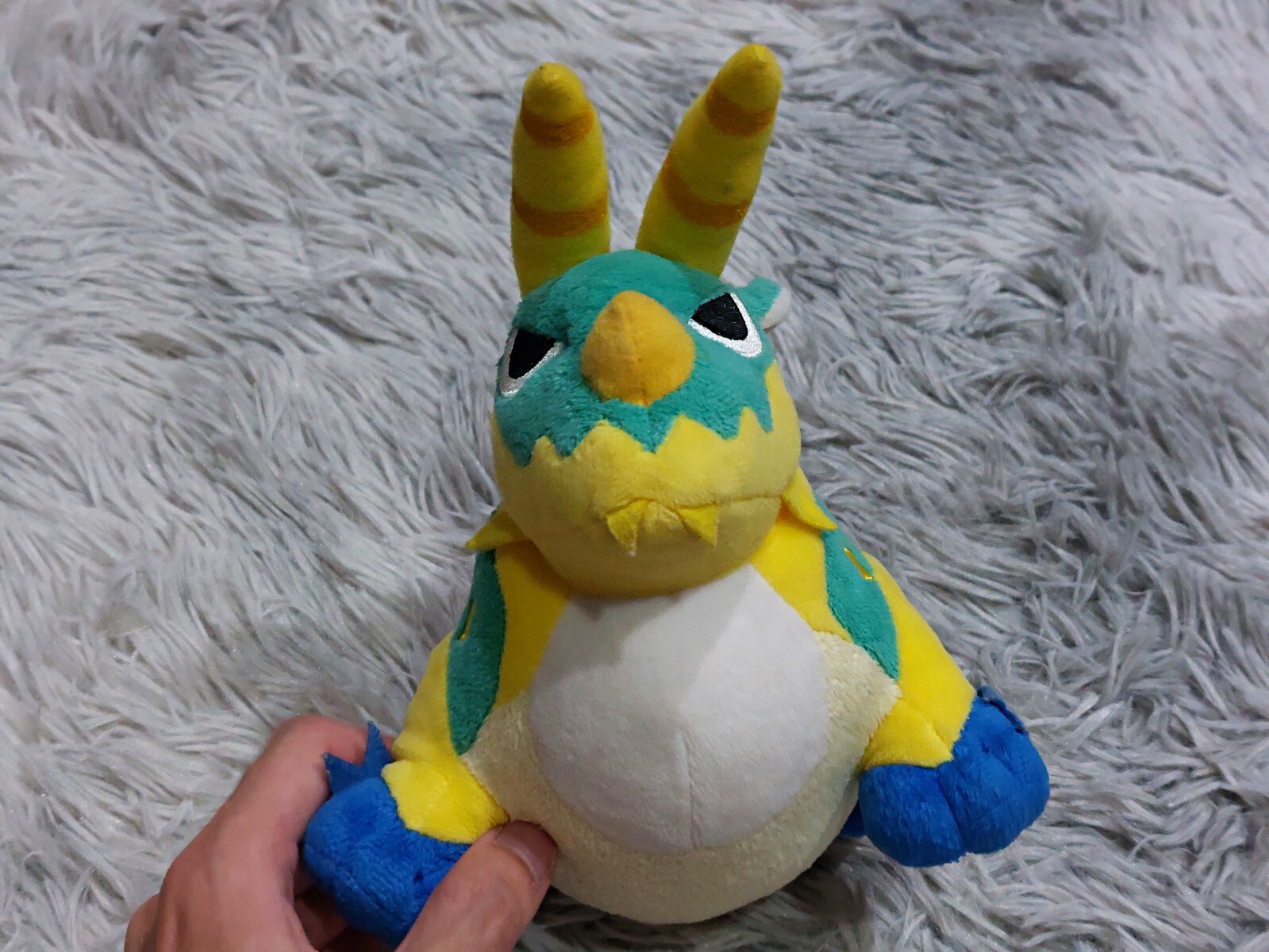Monster Hunter Nuigurumi Zinogre Jinouga Plush Doll CAPCOM 2012 Japan 6.5in