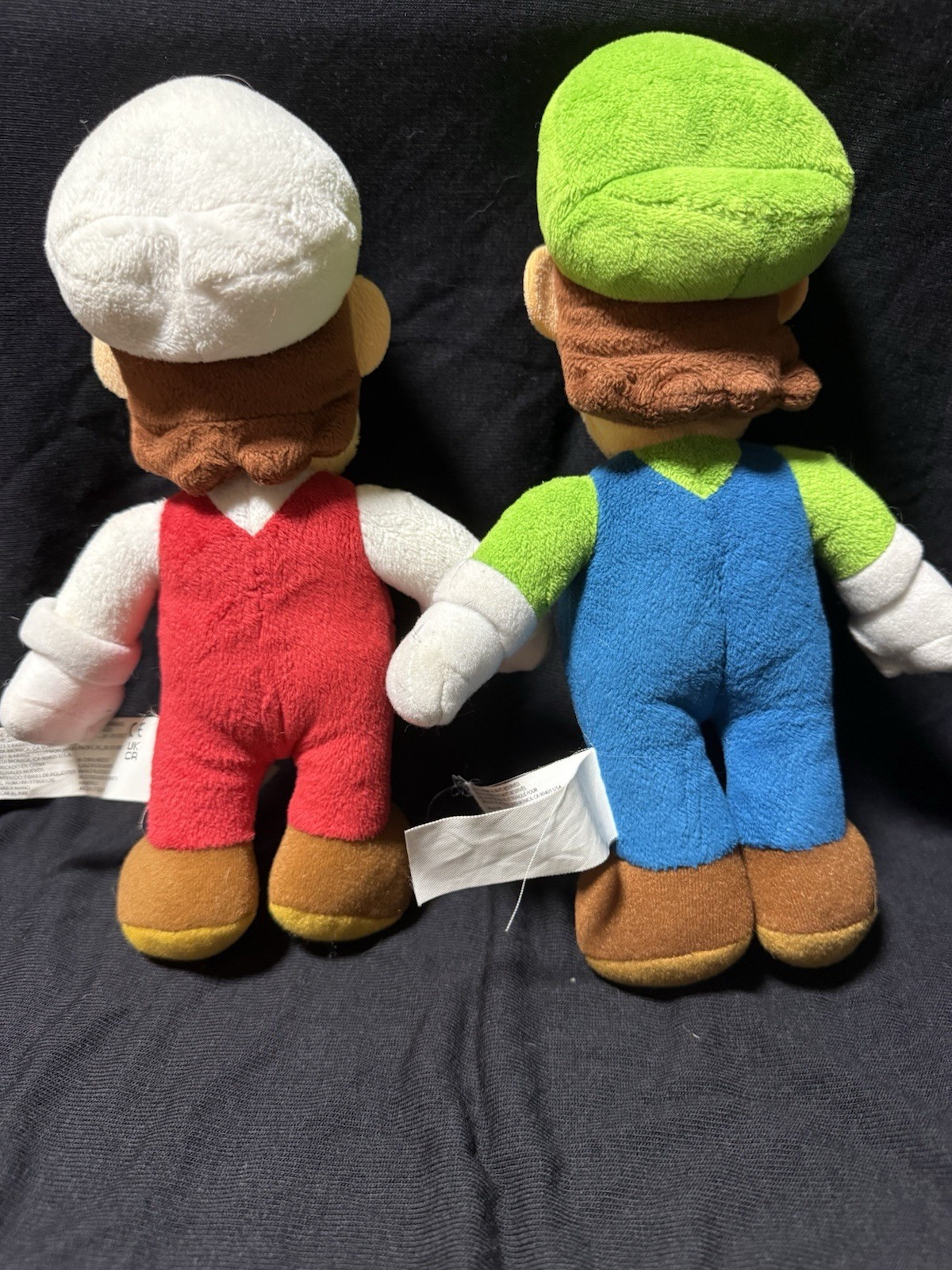 Nintendo Super Mario Mario & Luigi Washable Plush Doll Set Lot of 2 2021