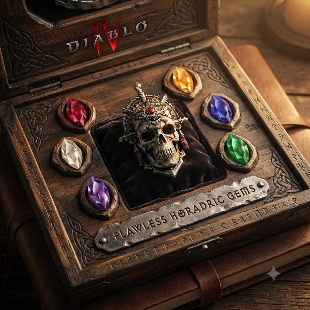 Diablo 4 ✨ All Flawless Horadric Gems ✨ Fast Delivery [PC/XBOX/PSN]