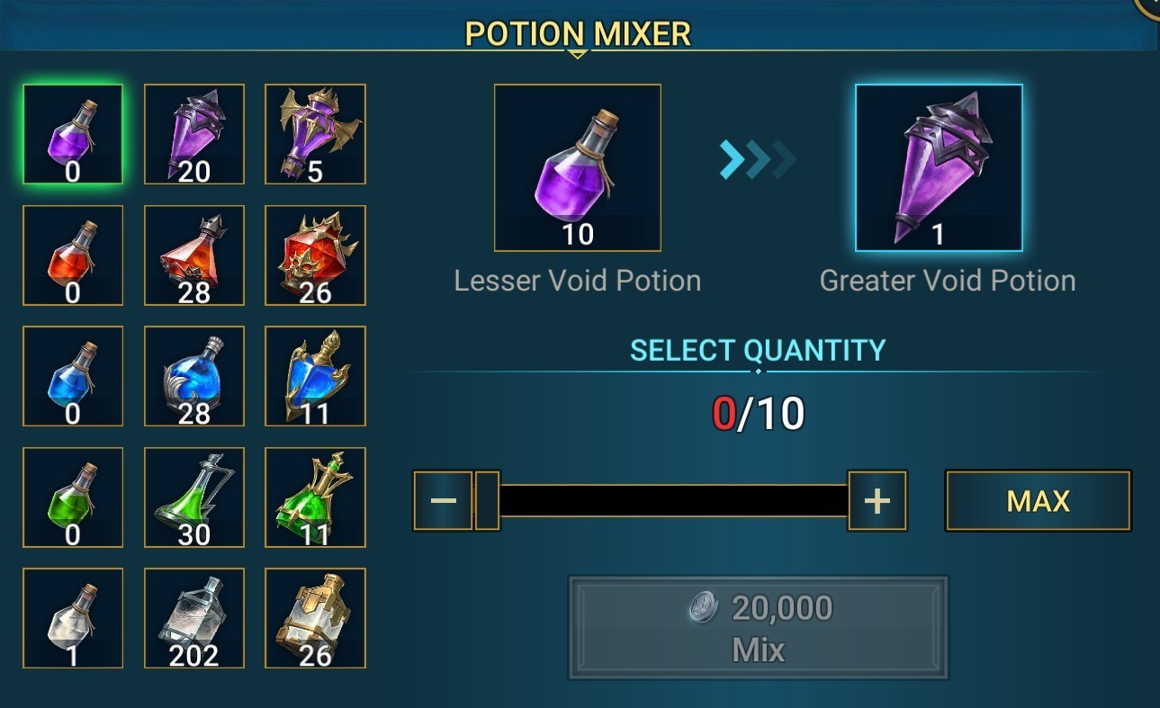 Raid Shadow Legends | Starter with 2 Mythical – Arbais and Mina : 100k energy